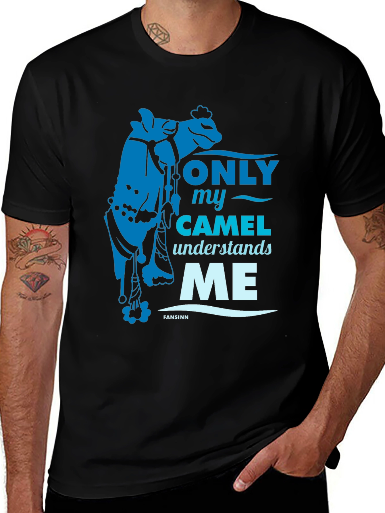 Variant 11 of Only My Camel Understands Me Graphic Tee
