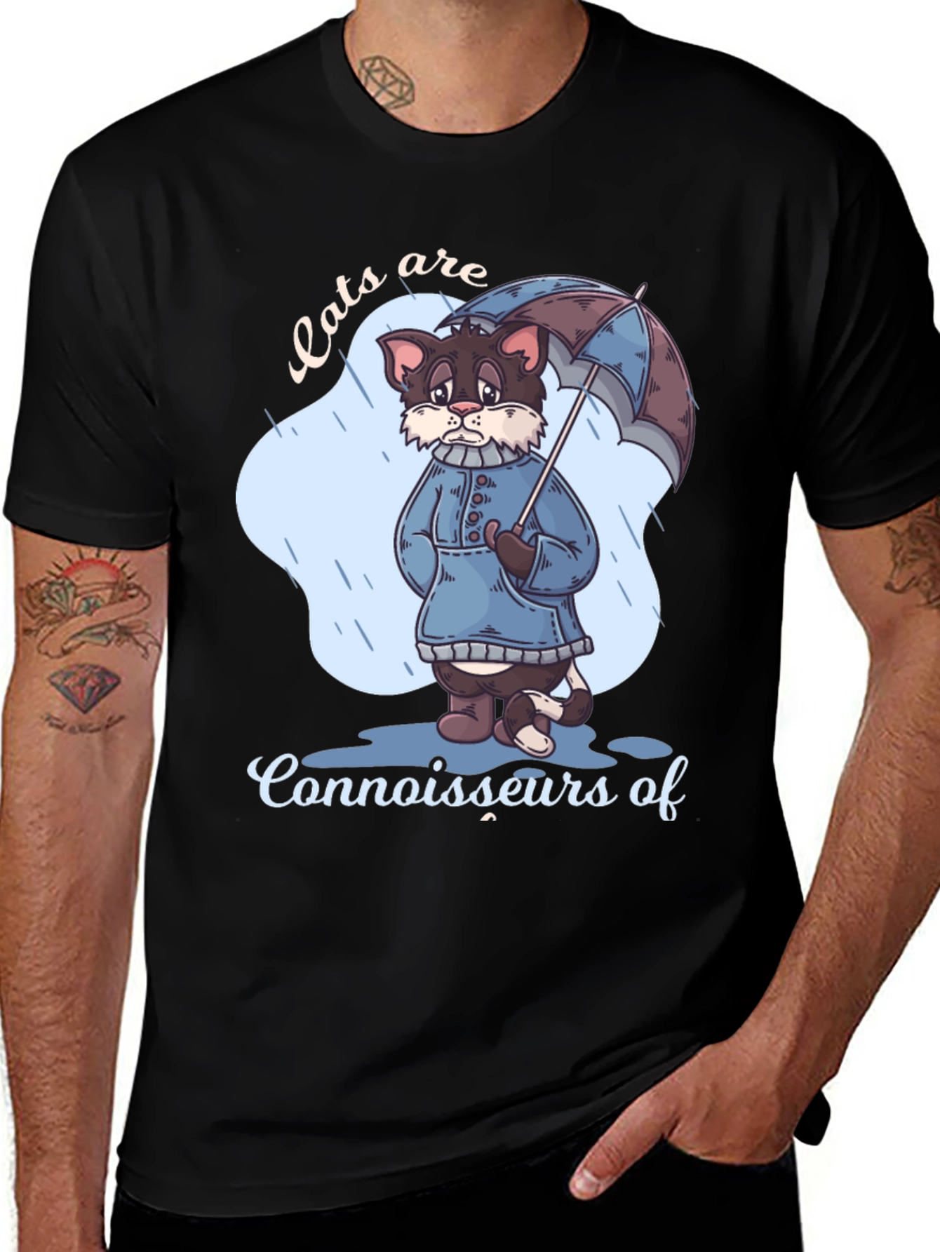 Variant 21 of Cats Are Connoisseurs T-Shirt