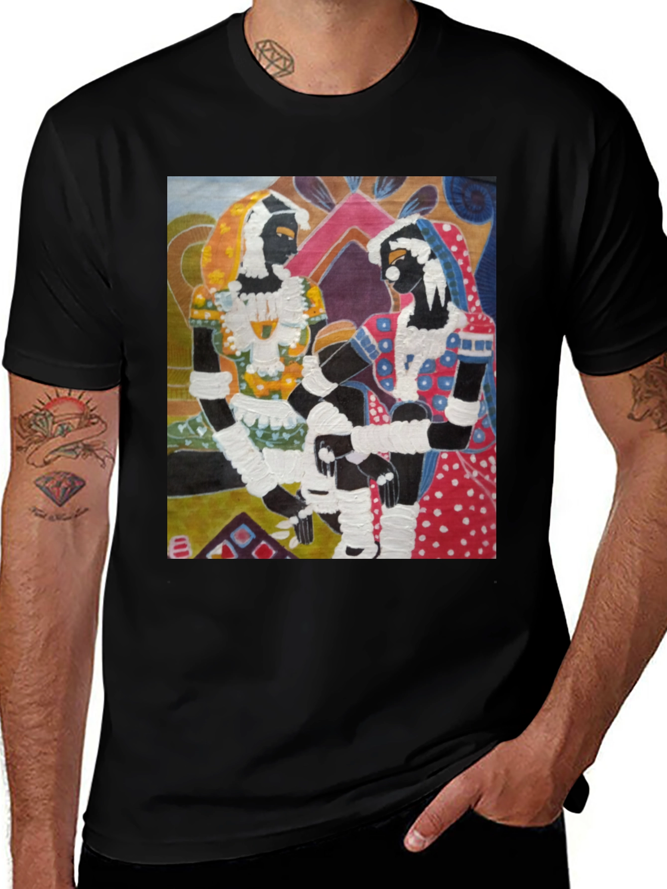 Variant 18 of Unique Art Tee - Women Illustration