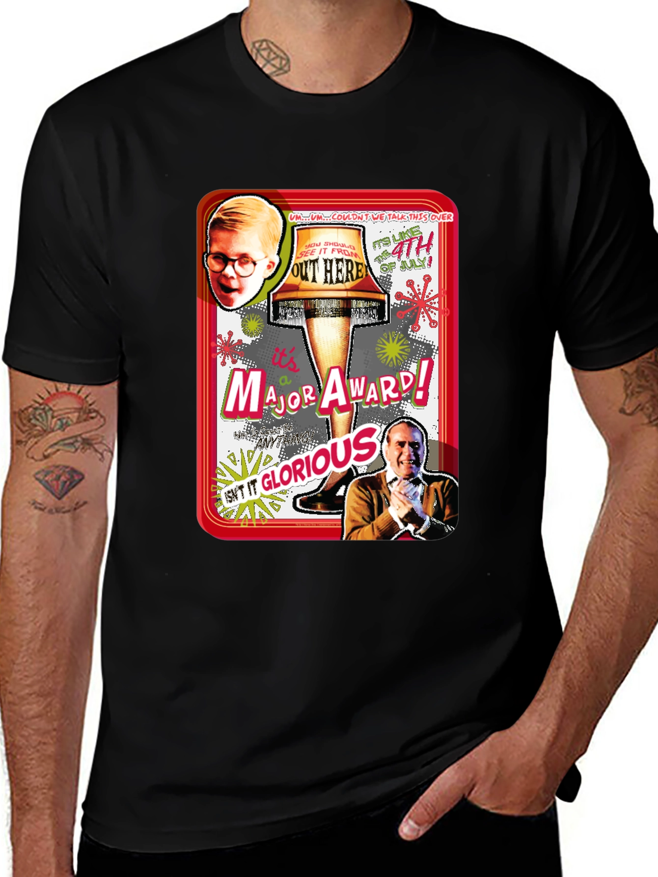 A Christmas Story Leg Lamp T-Shirt