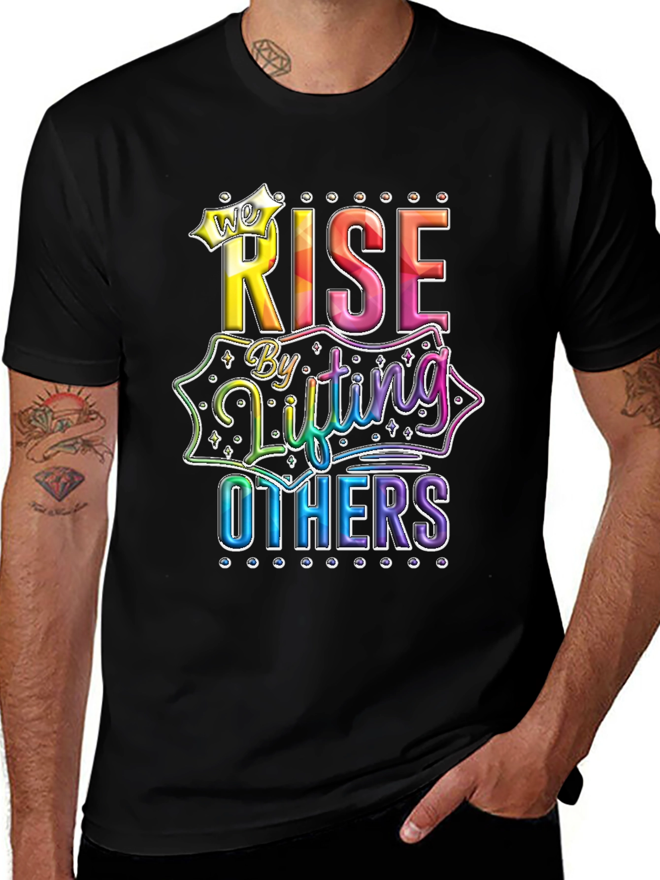 Rise By Lifting Others Graphic Tee