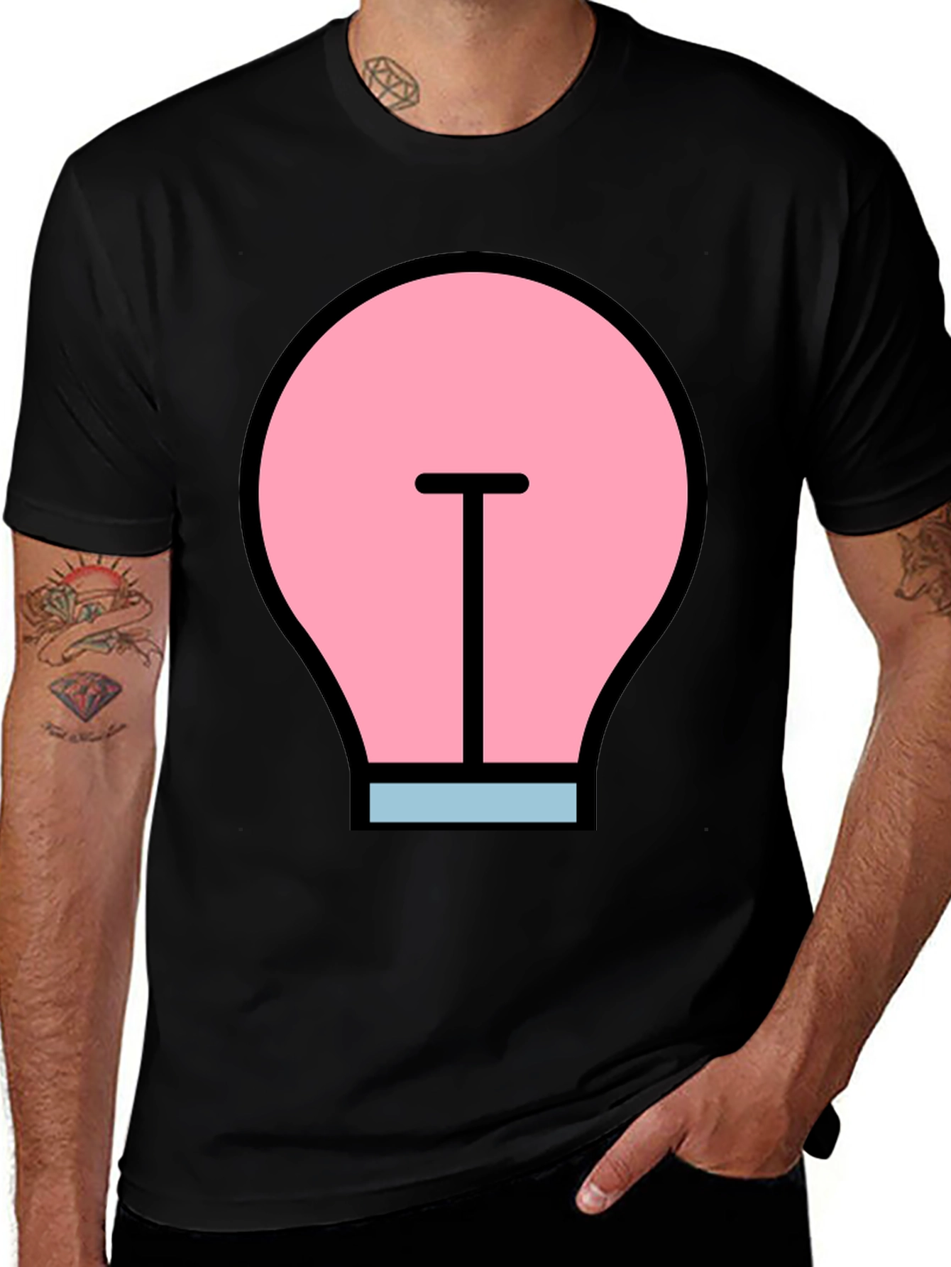Variant 25 of Funky Light Bulb Graphic Tee