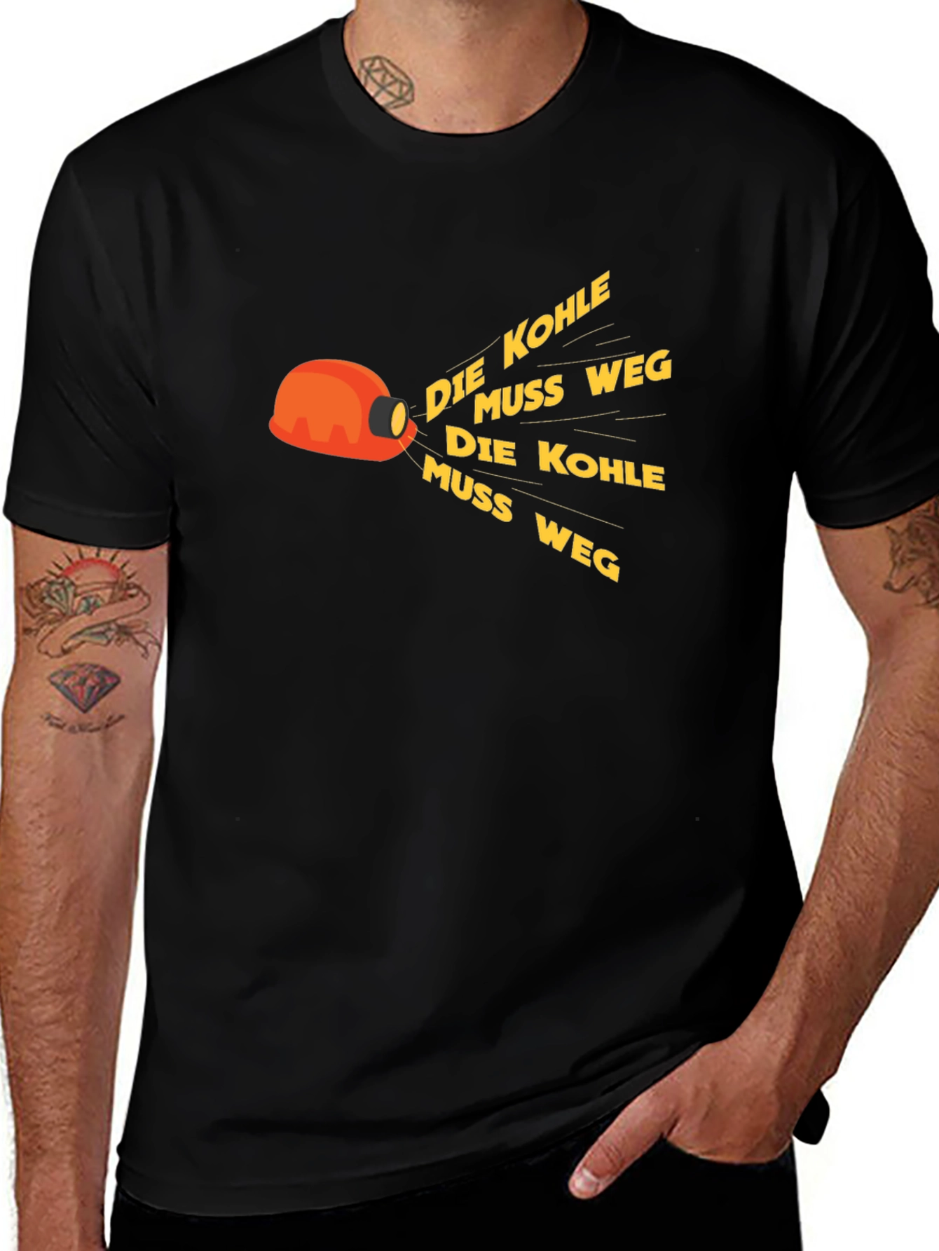 Die Kohle Muss Weg Graphic T-Shirt