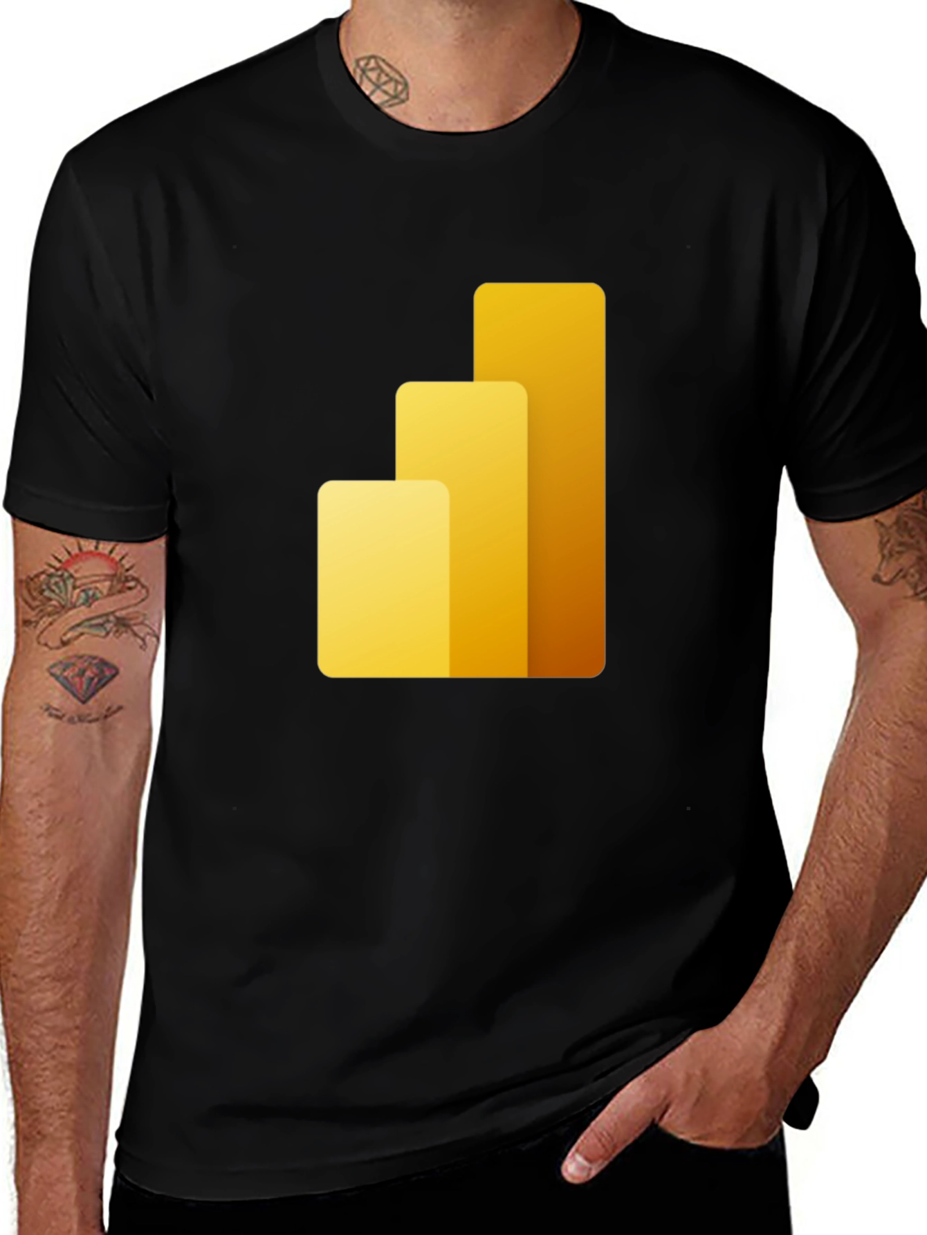 Google Analytics Black T-Shirt