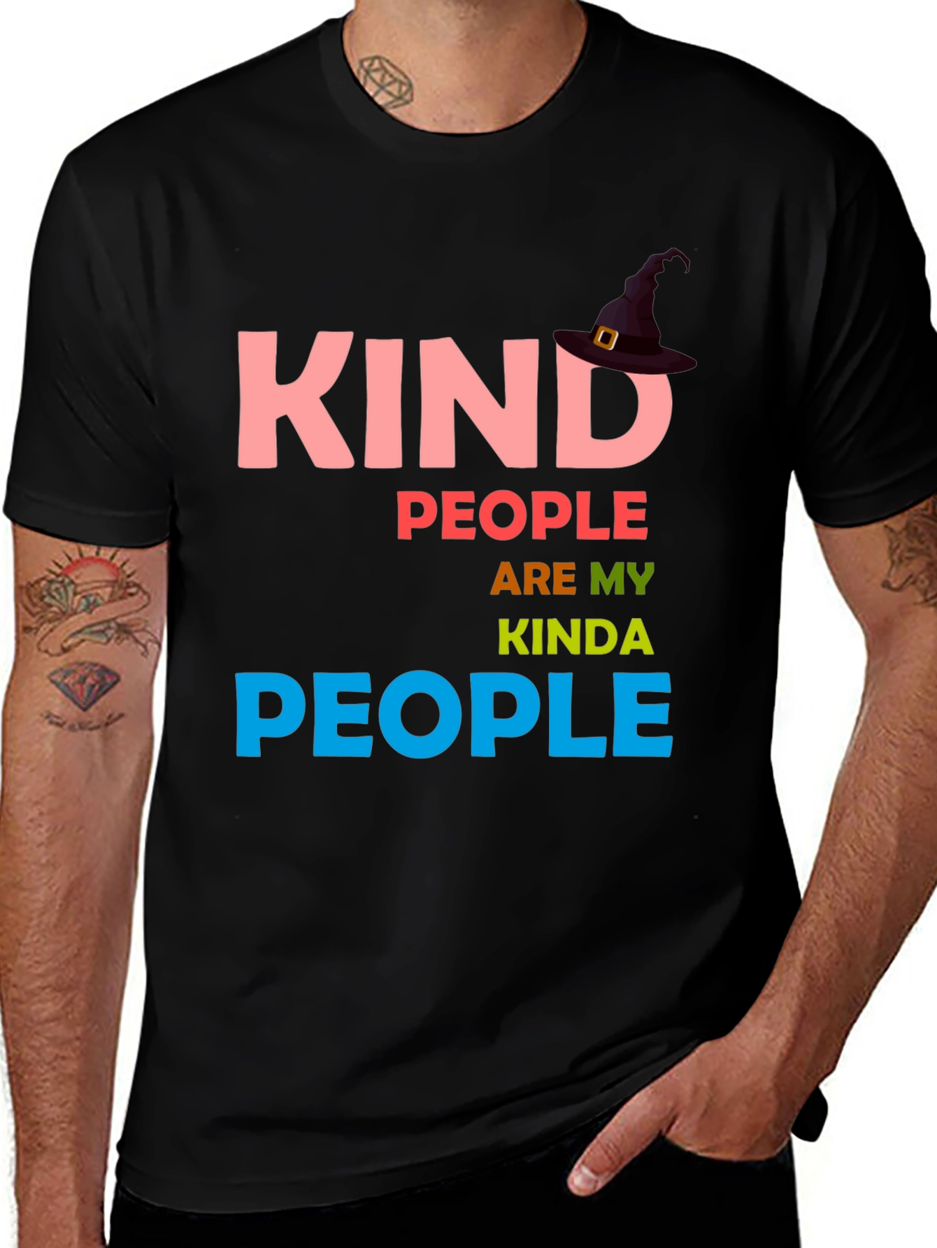 Variant 14 of Kind People T-Shirt - Colorful Graphic Tee