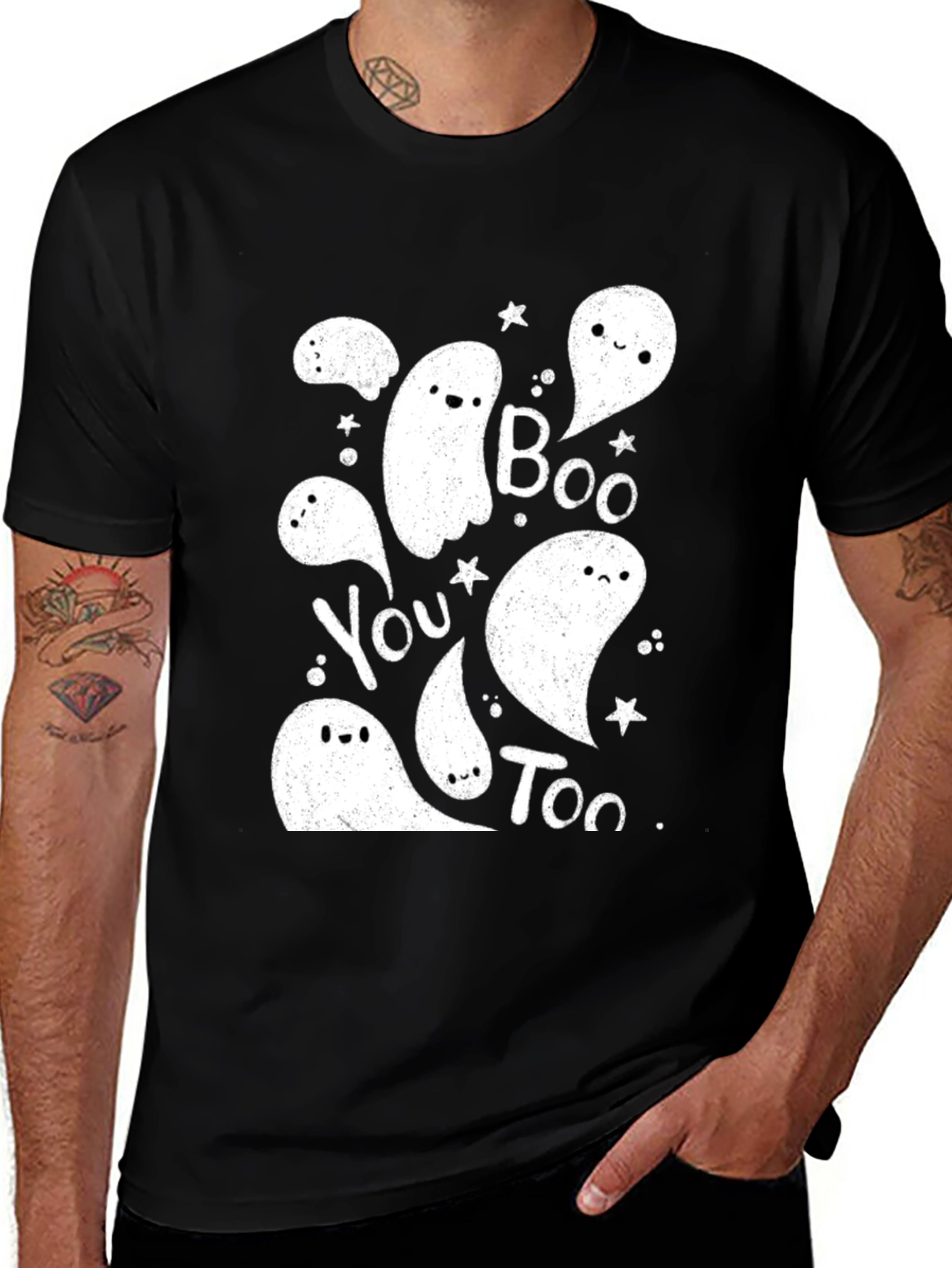Variant 13 of Boo You Too Ghost T-Shirt - Spooky Season