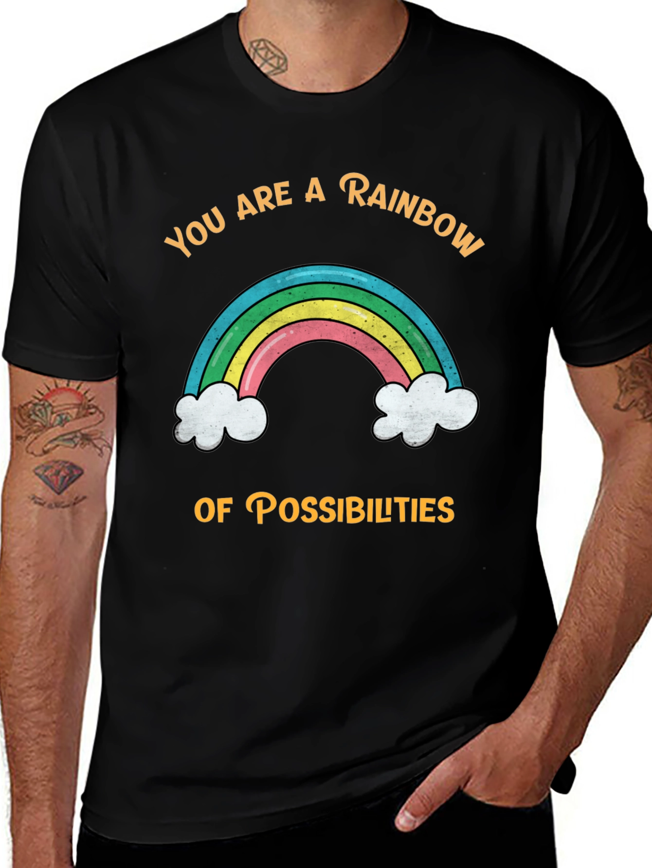 Variant 10 of Rainbow of Possibilities Graphic T-Shirt