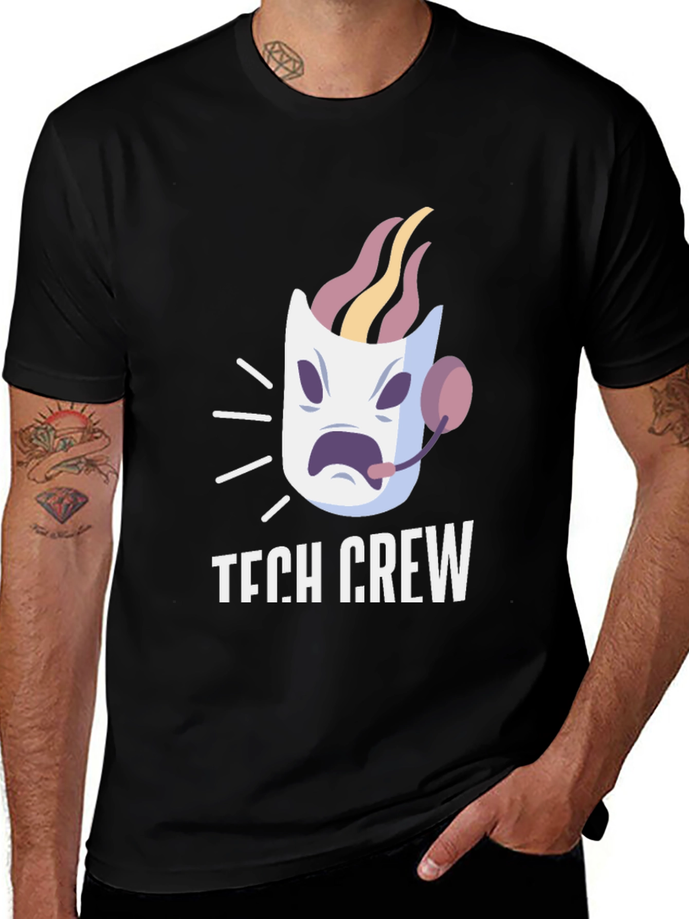 Tech Crew Funny Support T-Shirt