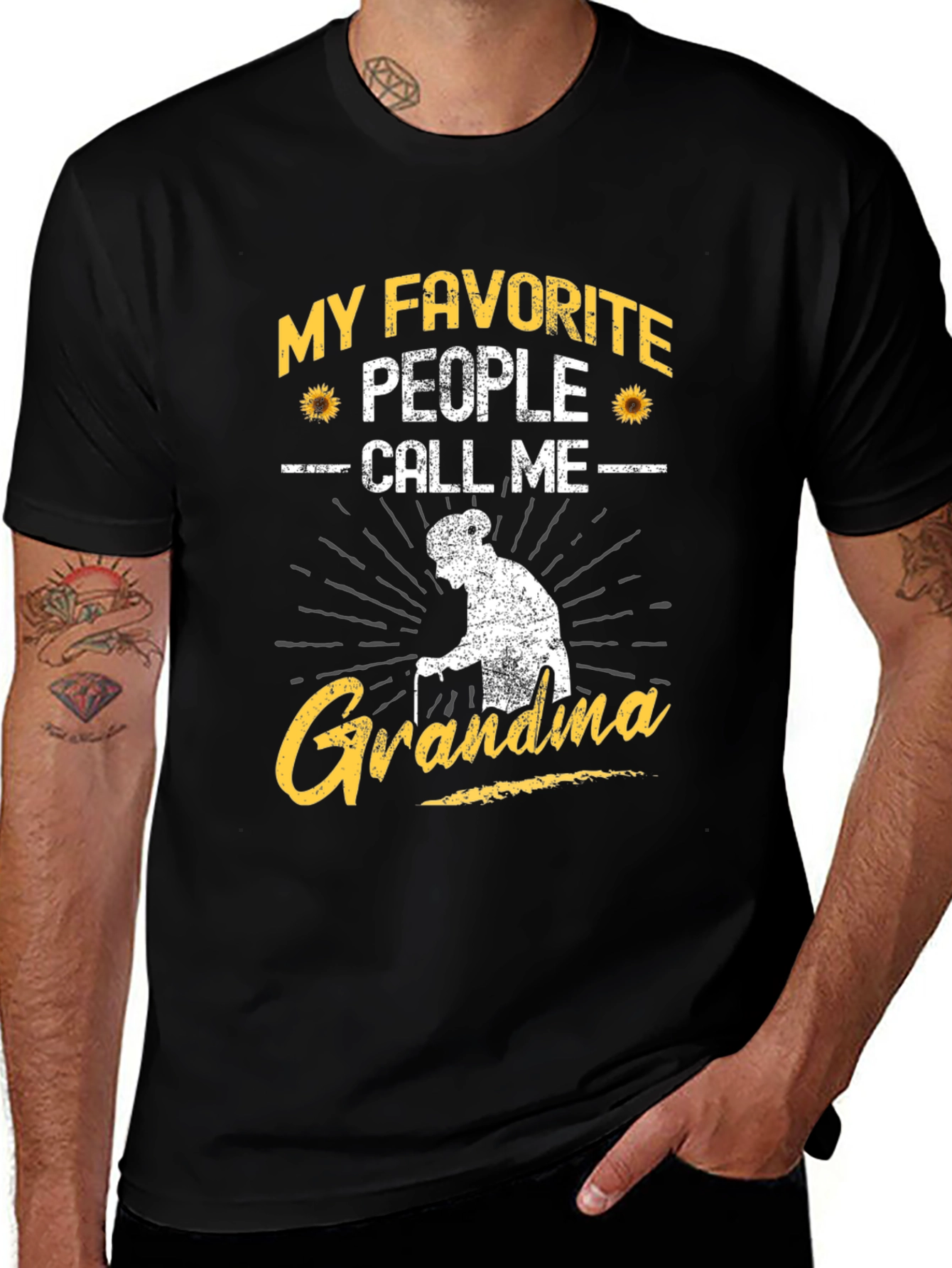 Variant 20 of My Favorite People Call Me Grandma T-Shirt