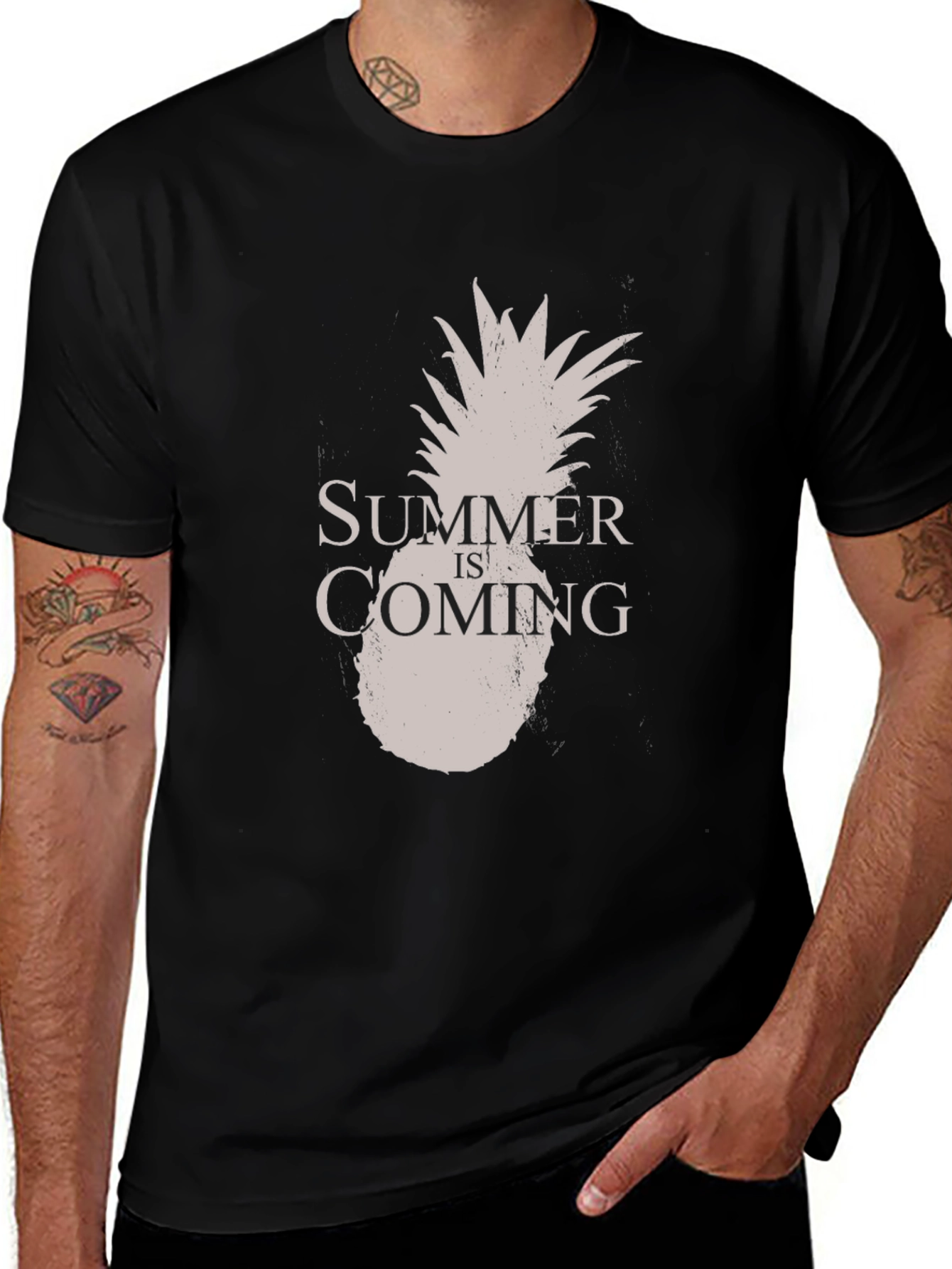 Variant 20 of Summer Is Coming Pineapple T-Shirt