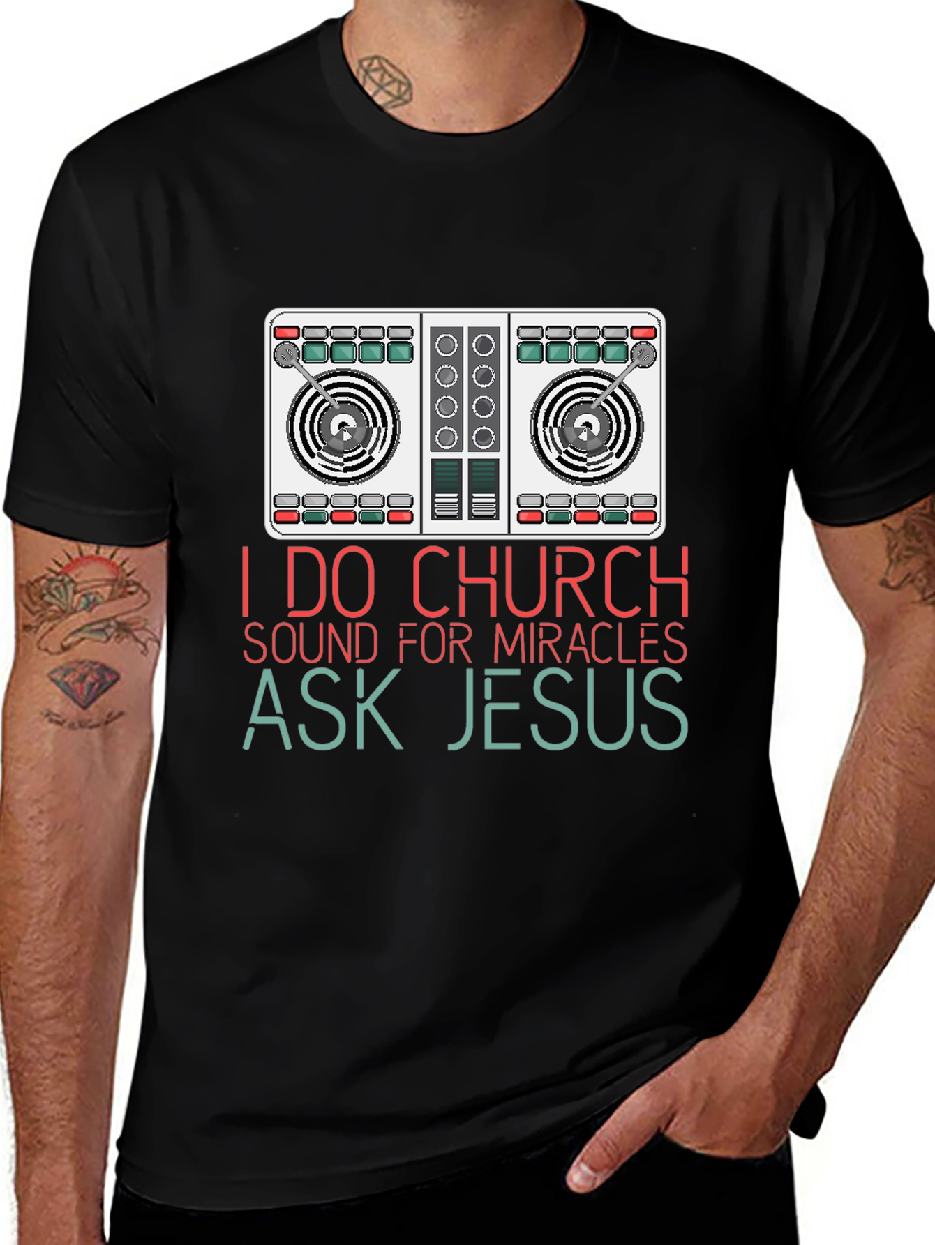 Variant 26 of I Do Church Sound for Miracles T-Shirt