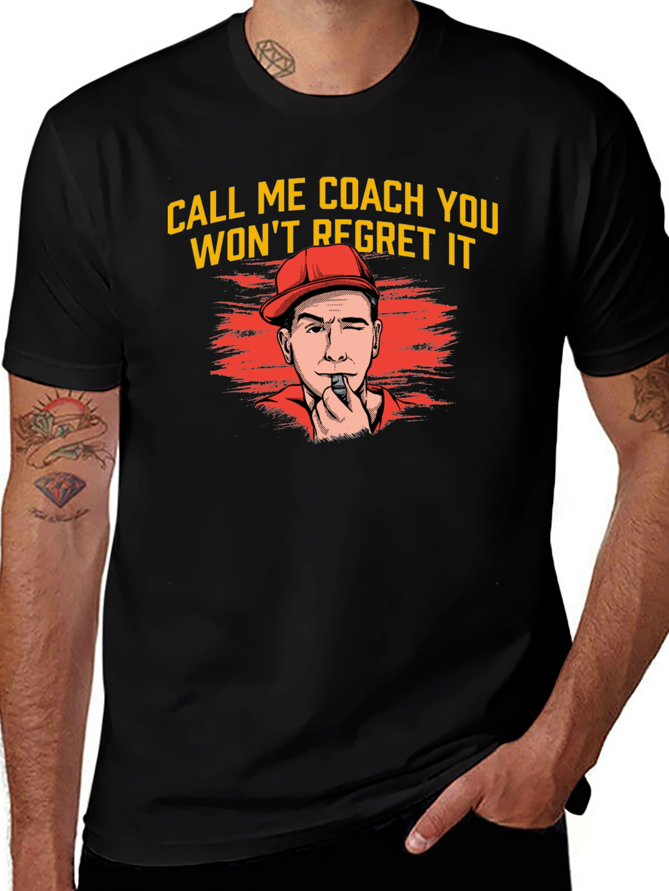 Variant 17 of Call Me Coach T-Shirt