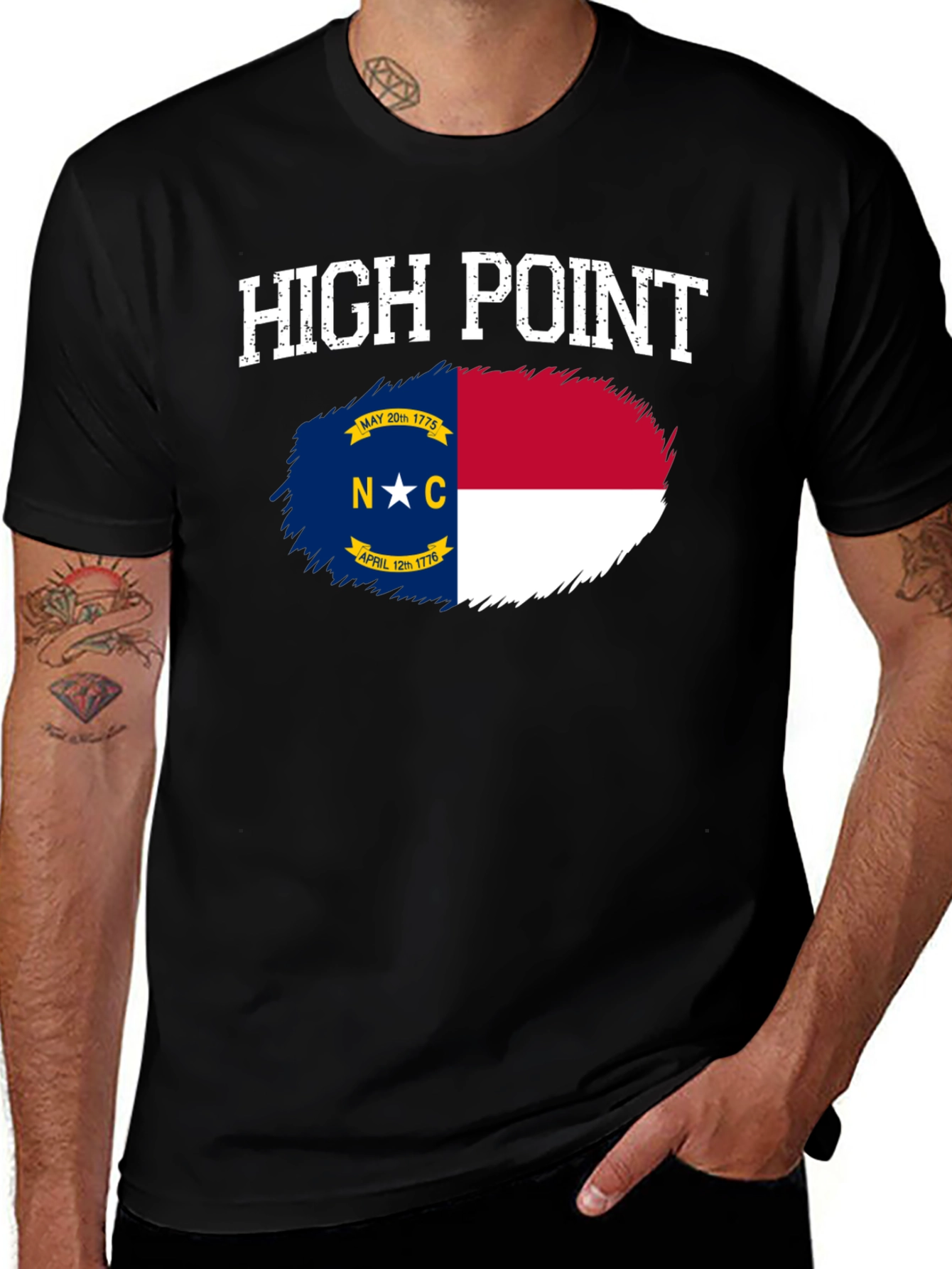 High Point North Carolina Flag T-Shirt
