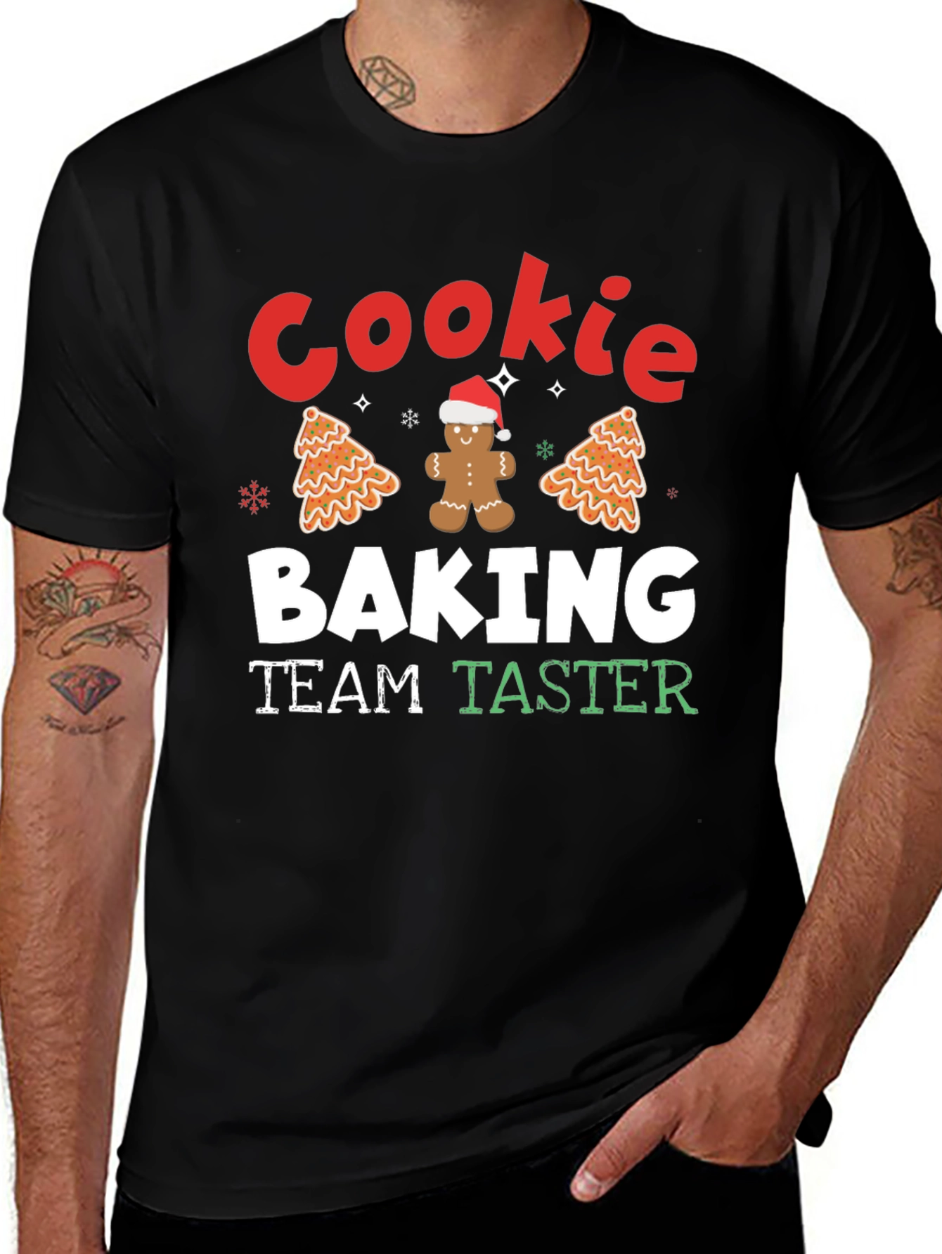 Cookie Baking Team Taster T-Shirt Christmas