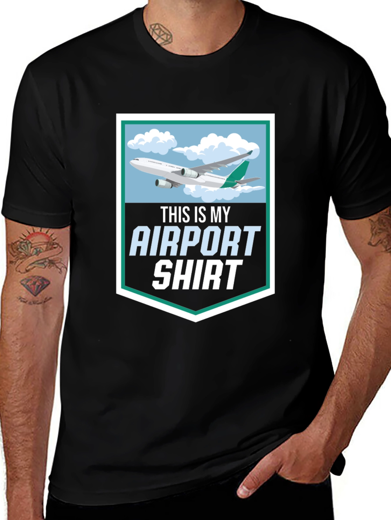 This Is My Airport Shirt - Airplane T-Shirt