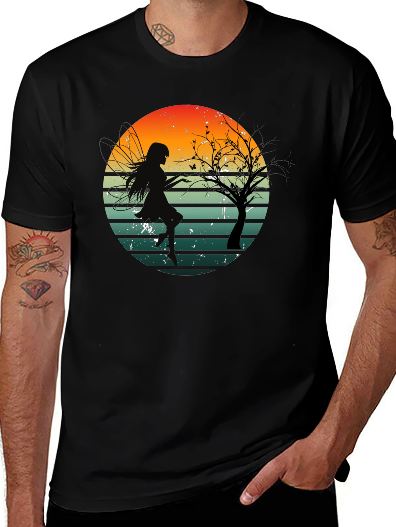 Variant 8 of Fairy Sunset Graphic T-Shirt