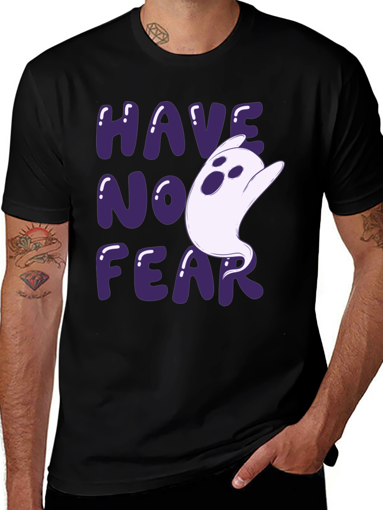 Variant 27 of Have No Fear Ghost Graphic T-Shirt