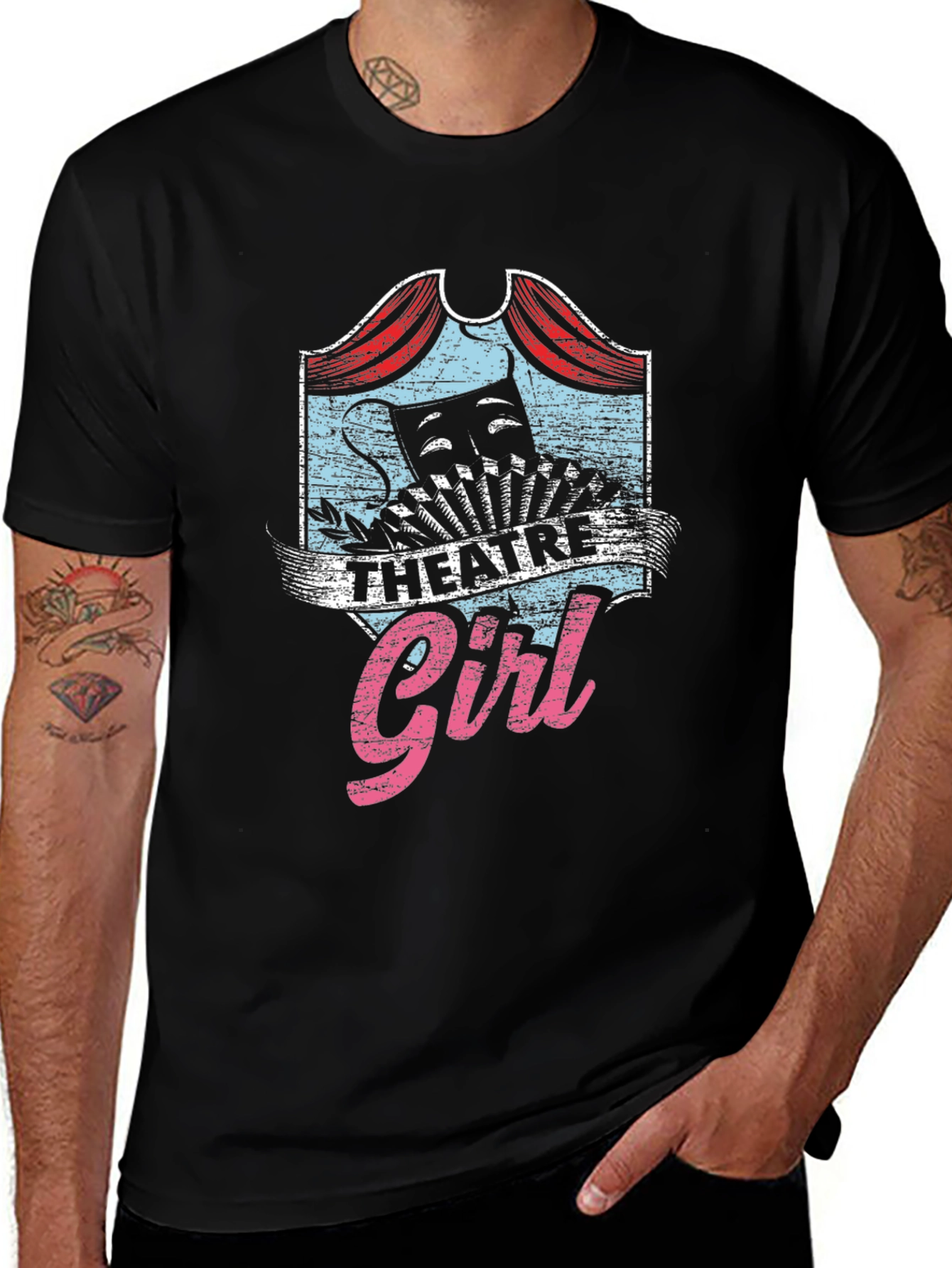 Variant 26 of Theatre Girl T-Shirt - Drama Club Tee