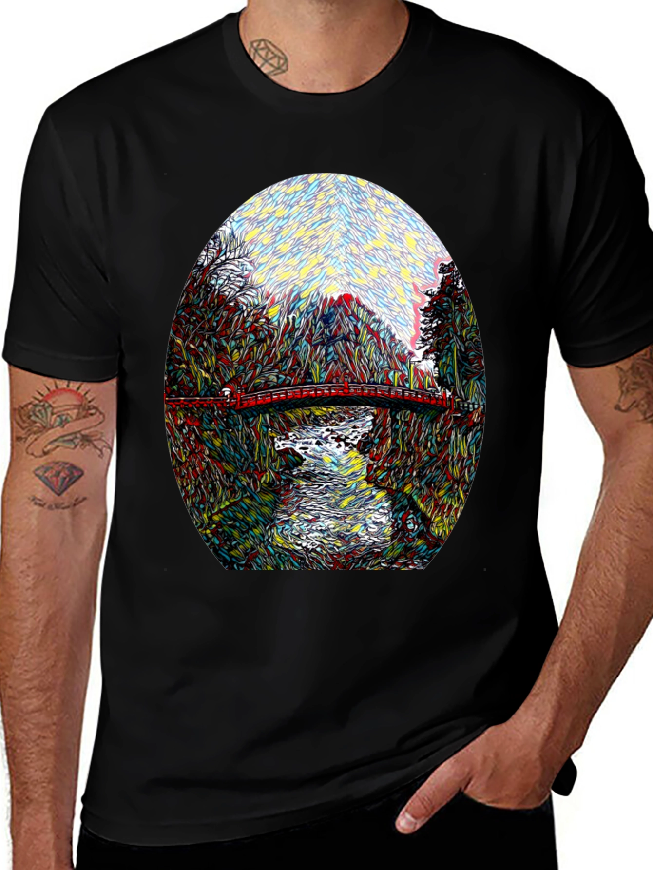 Japanese Landscape T-Shirt