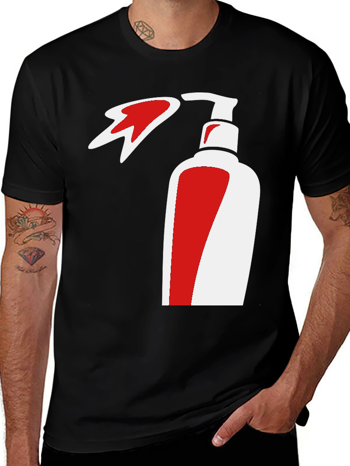 Variant 16 of Sanitizer Spray T-Shirt - Funny Hygiene Tee