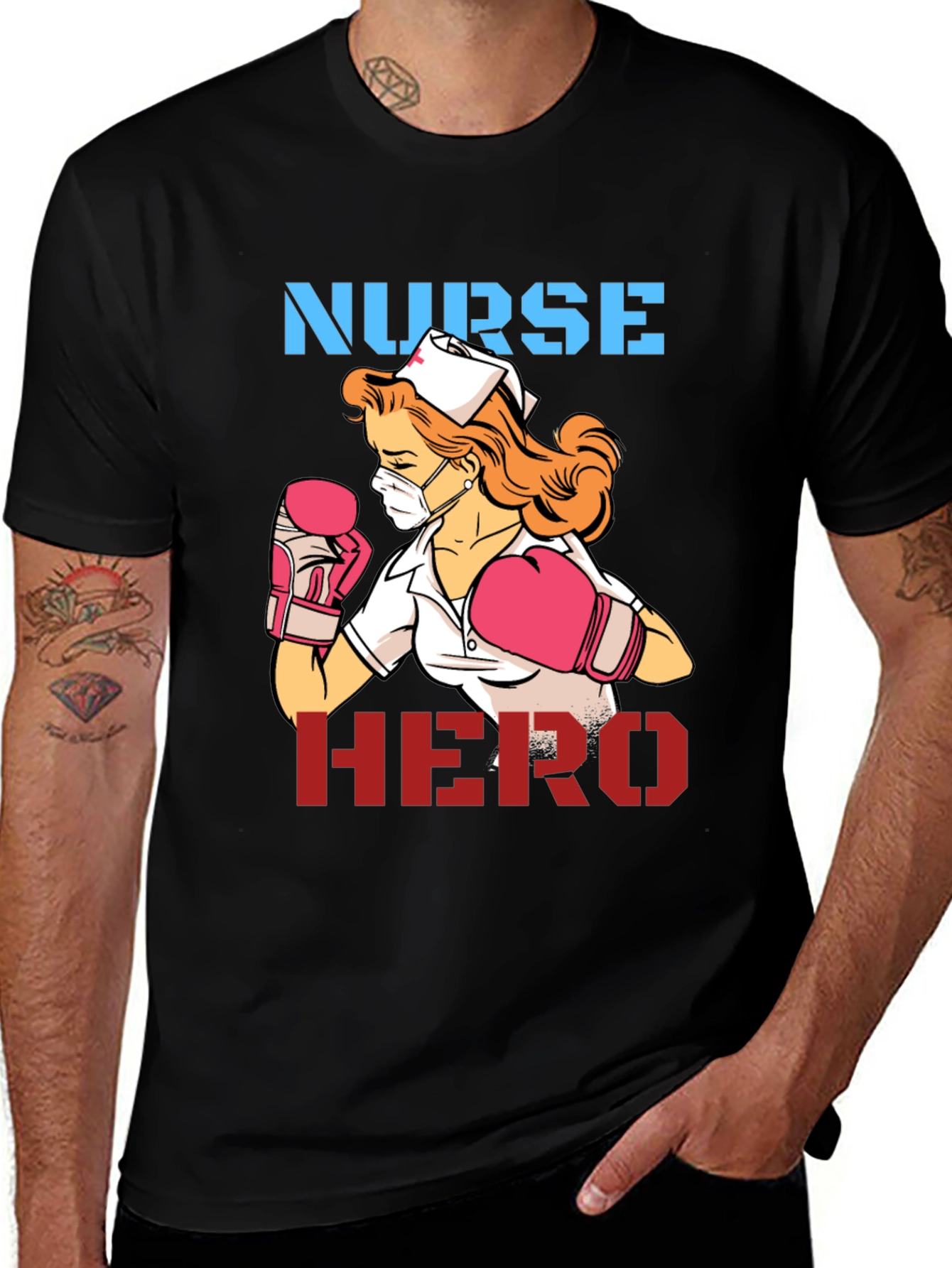 Variant 9 of Nurse Hero T-Shirt