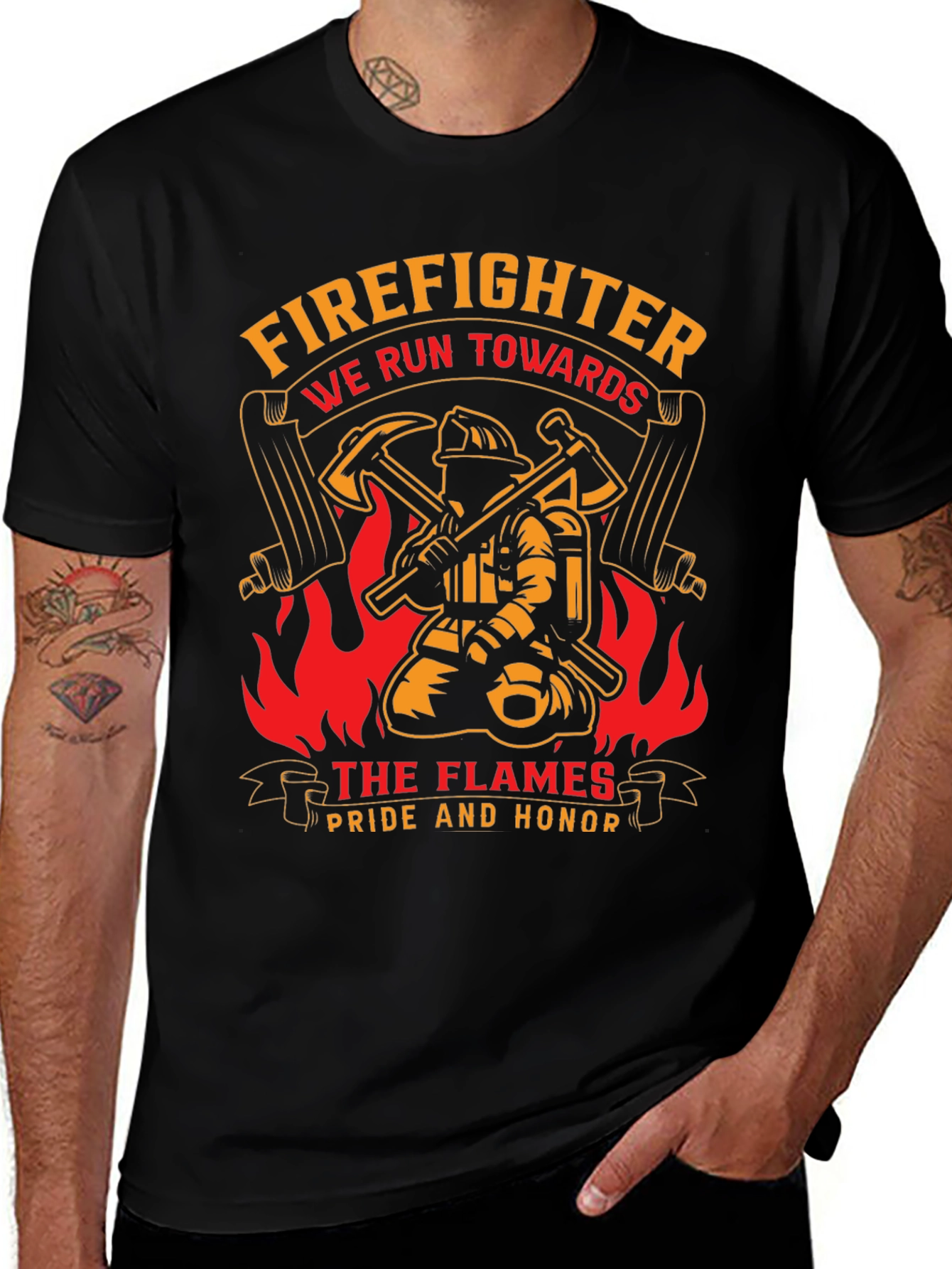 Variant 17 of Firefighter Pride T-Shirt