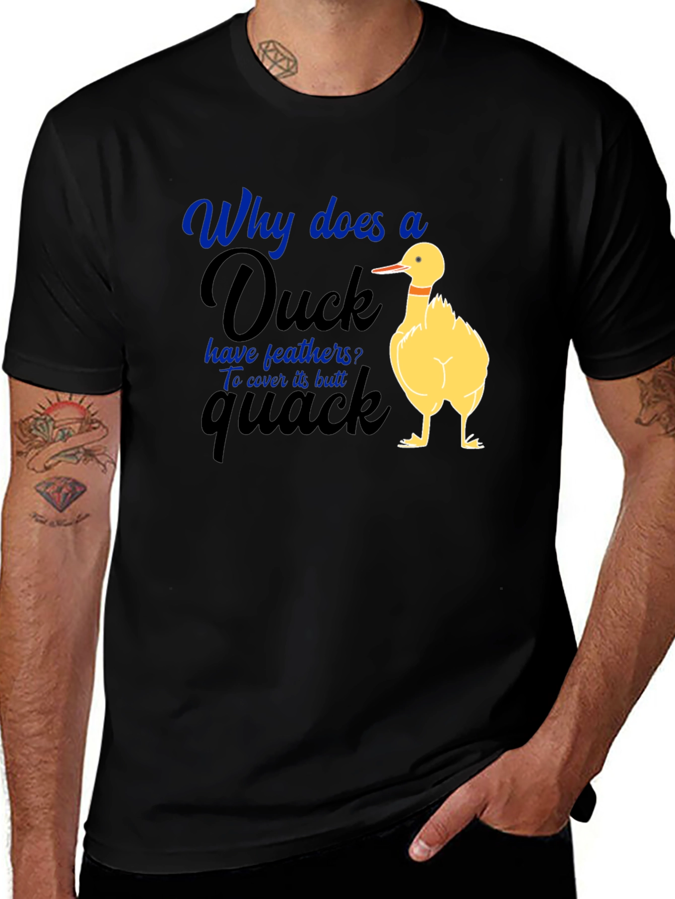 Variant 12 of Duck Pun T-Shirt - Funny Quack Joke