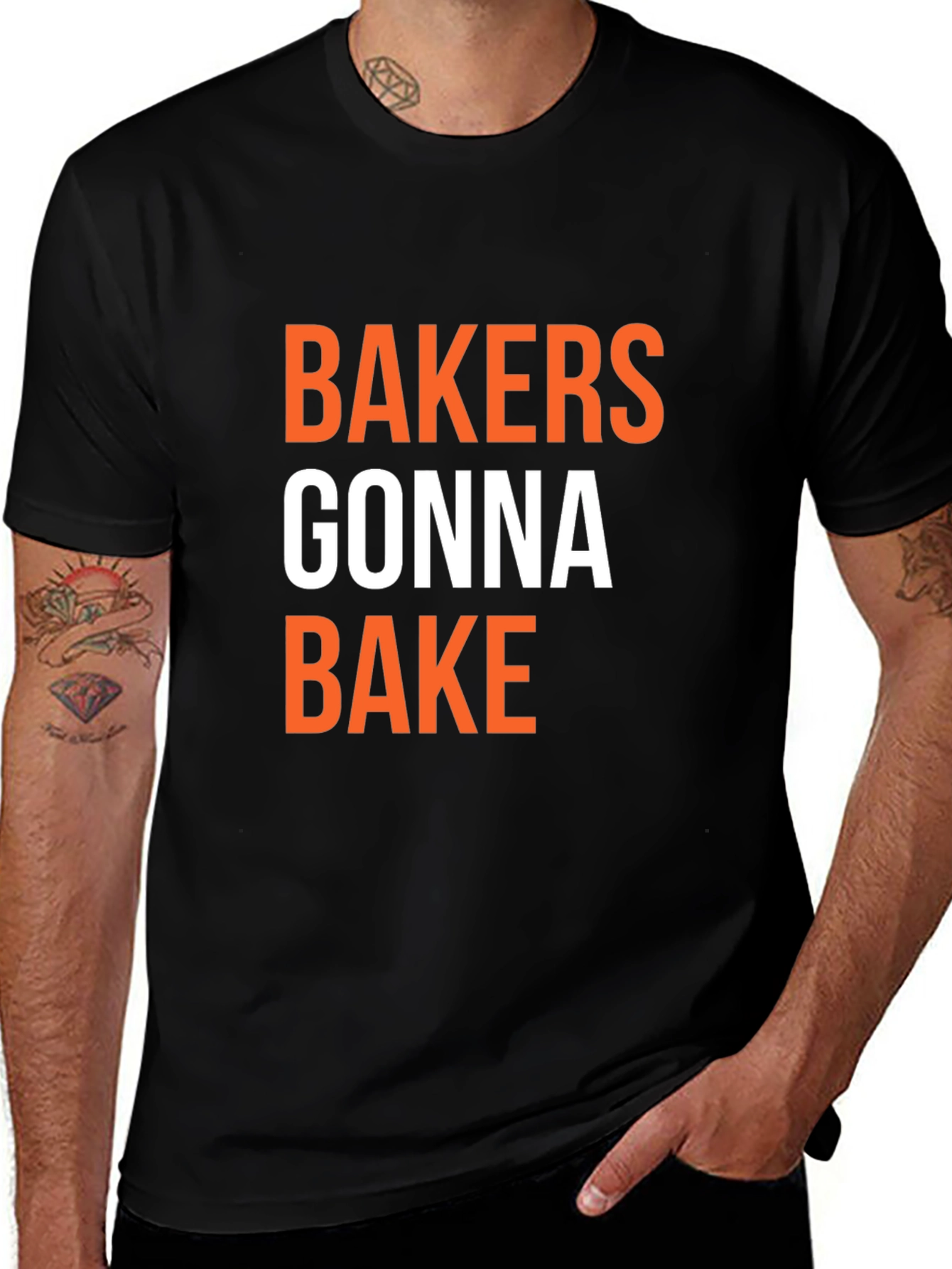 Bakers Gonna Bake Black T-Shirt