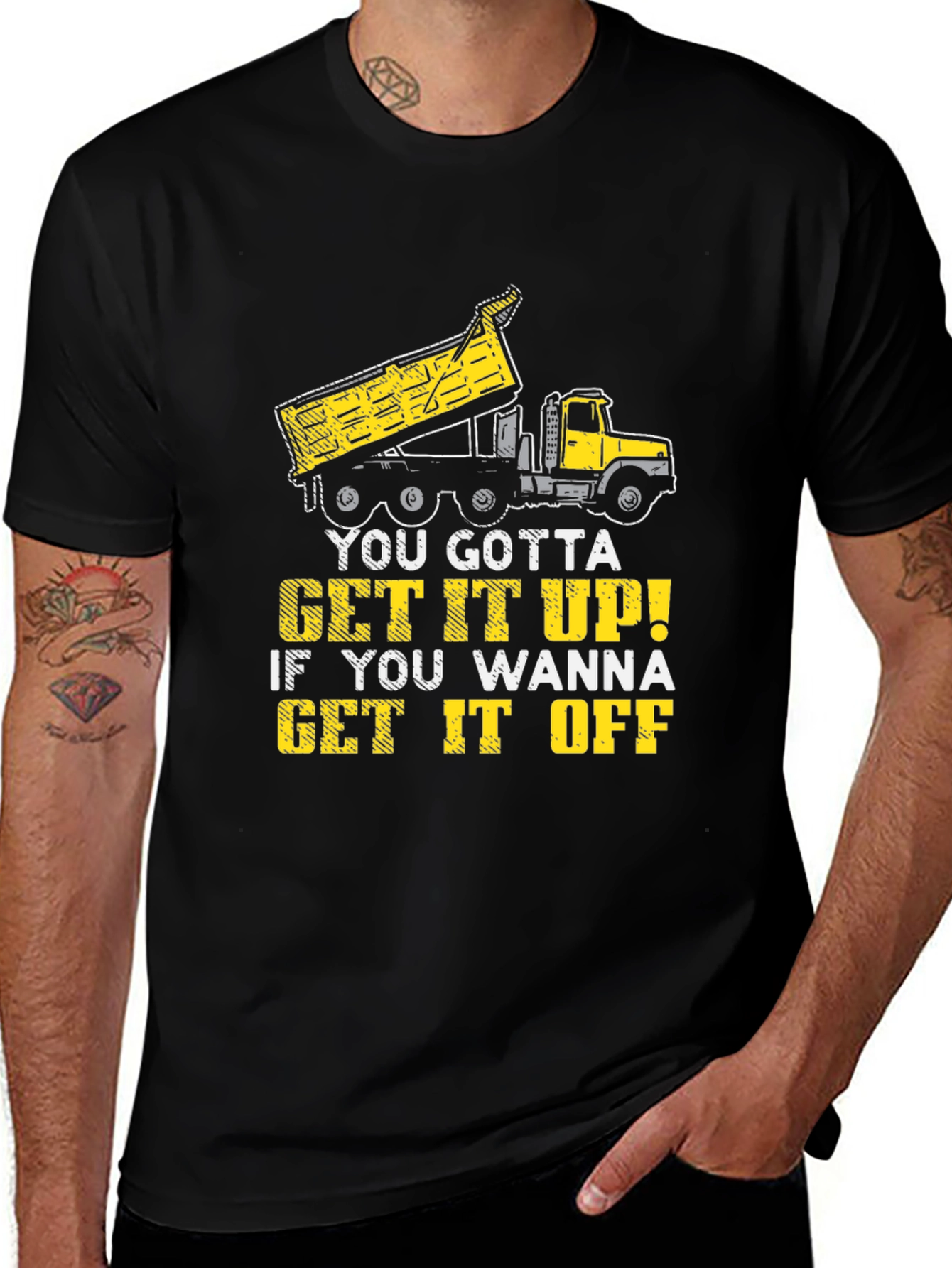 Variant 24 of Construction Truck T-Shirt