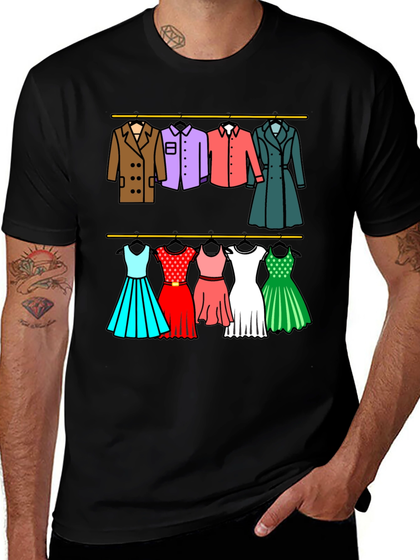 Clothing Rack T-Shirt