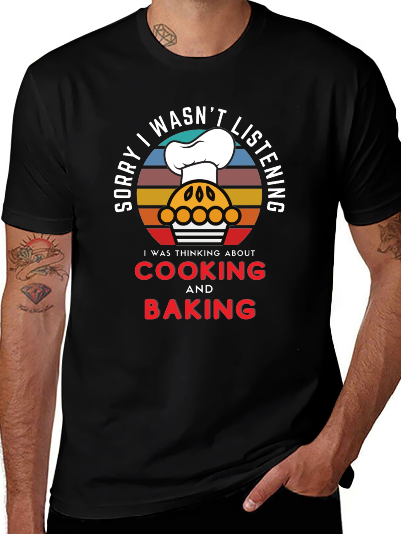 Variant 15 of Cooking & Baking T-Shirt, Funny Chef Tee
