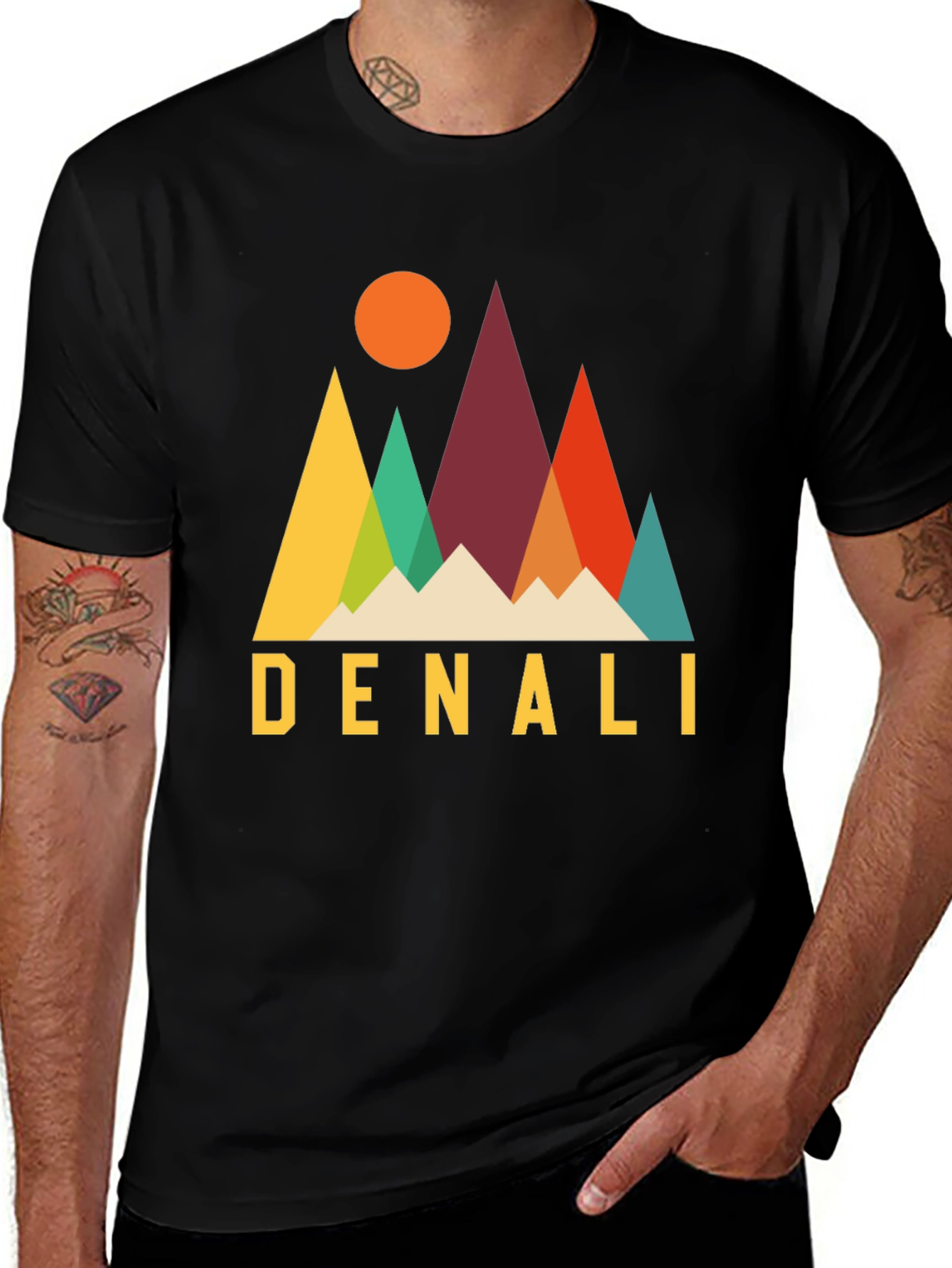 Denali Mountain Graphic Tee - Adventure Style