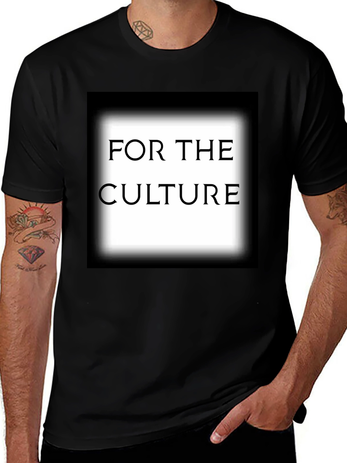 Variant 13 of For the Culture Black Graphic Tee