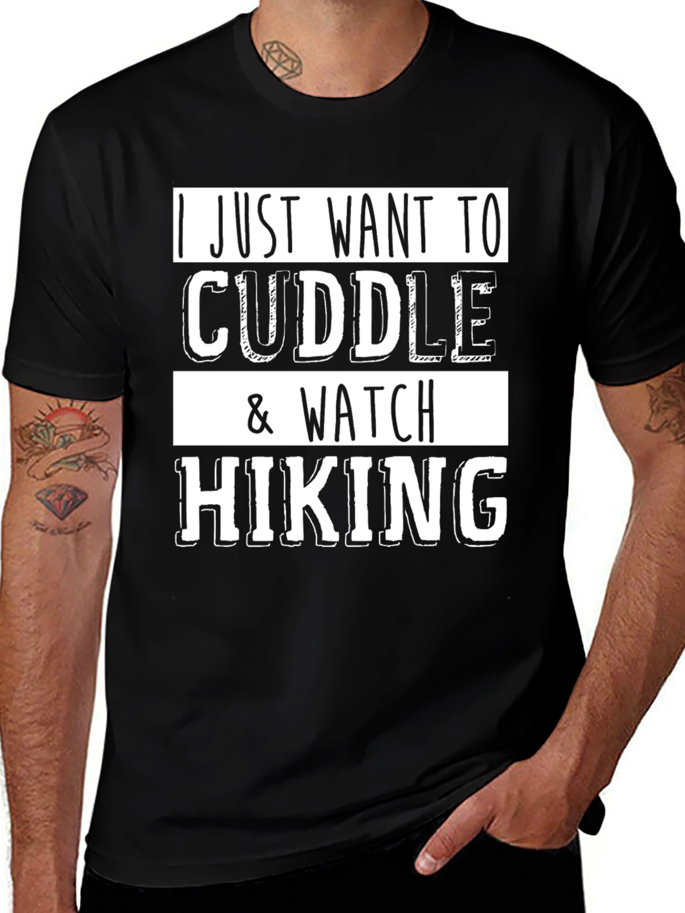 Variant 27 of Cuddle & Watch Hiking Graphic T-Shirt