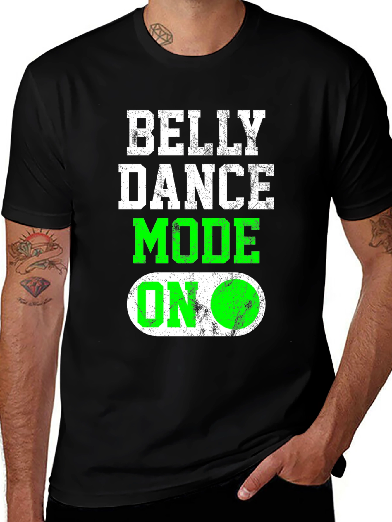 Variant 21 of Belly Dance Mode On T-Shirt Funny Gift