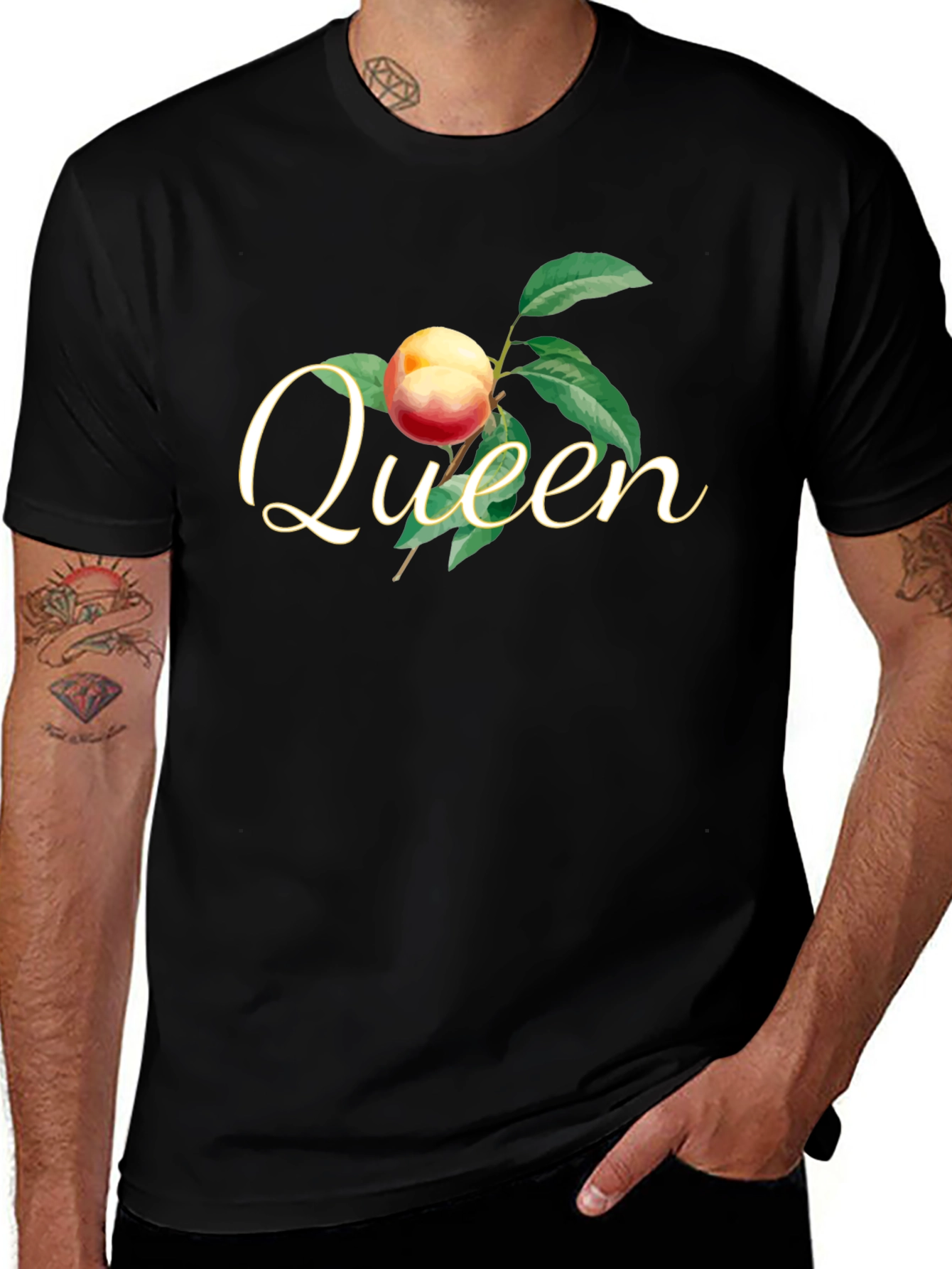 Variant 17 of Peach Queen Graphic Tee - Unisex