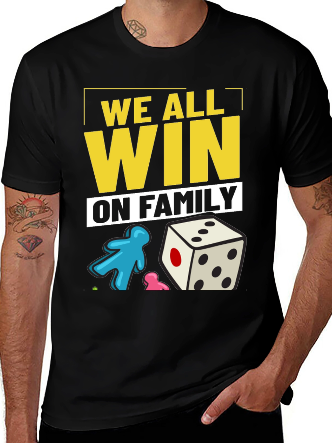 We All Win On Family T-Shirt