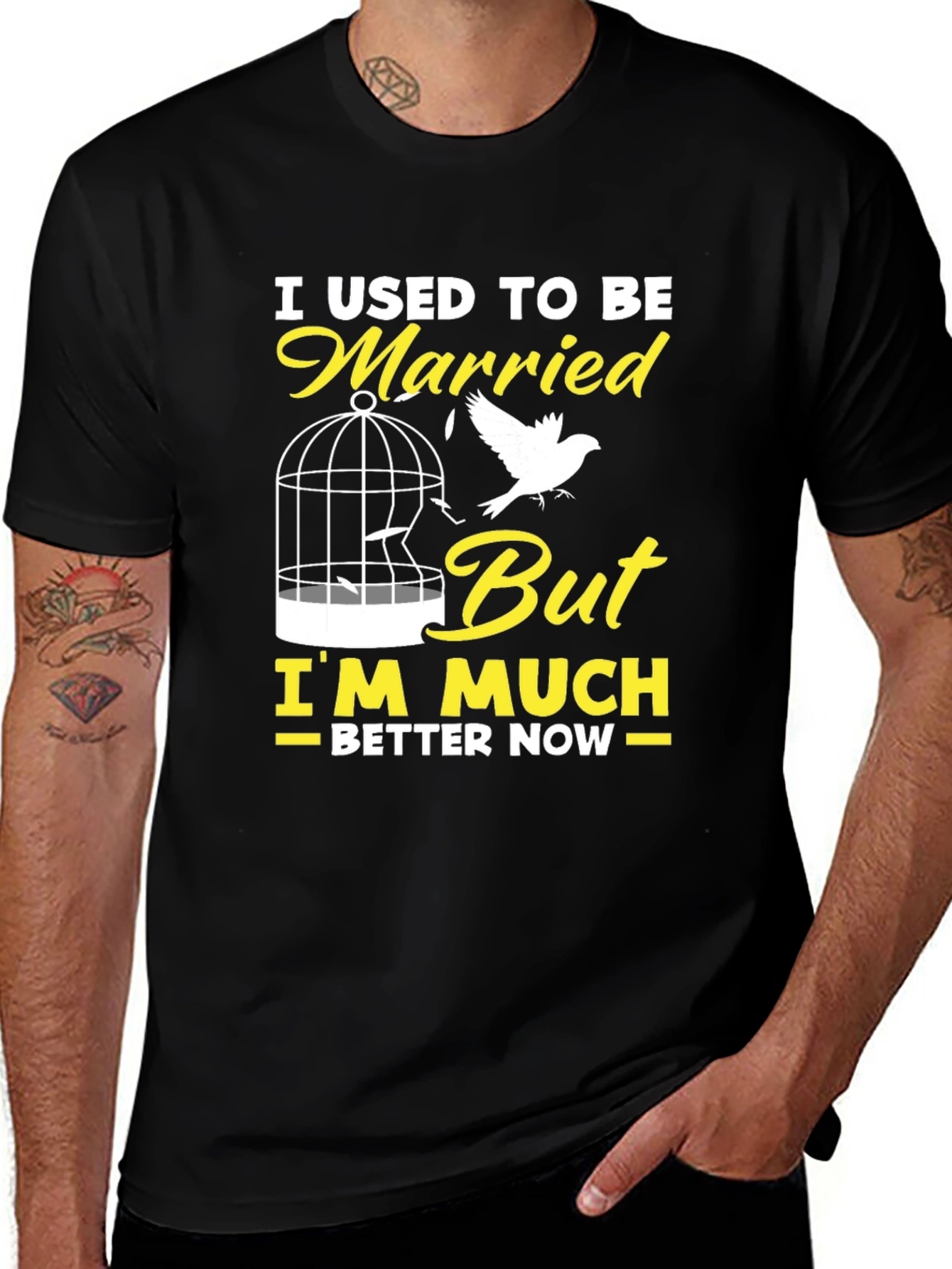 Variant 11 of I Used To Be Married T-Shirt - Humor Tee