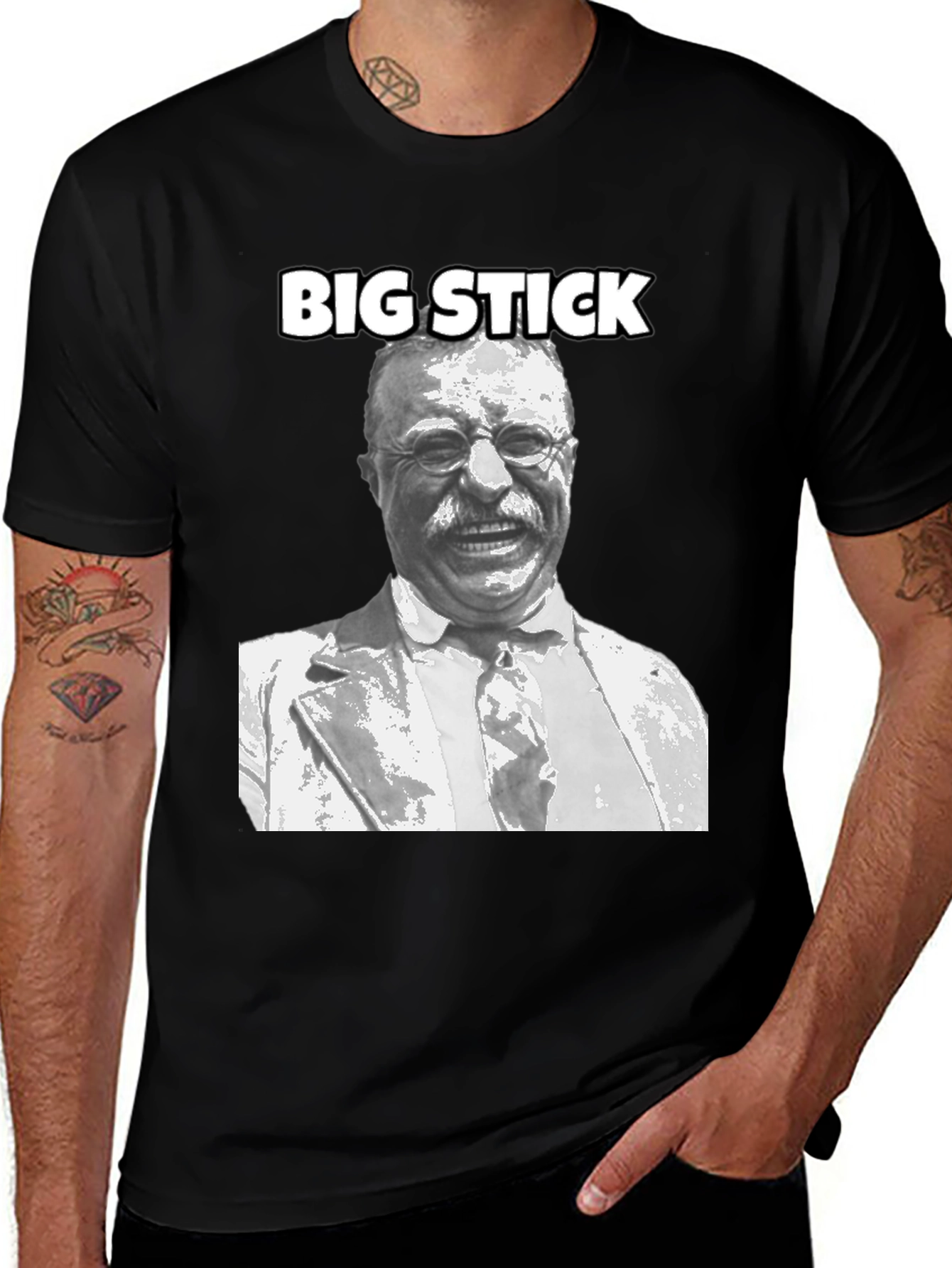 Theodore Roosevelt Big Stick T-Shirt