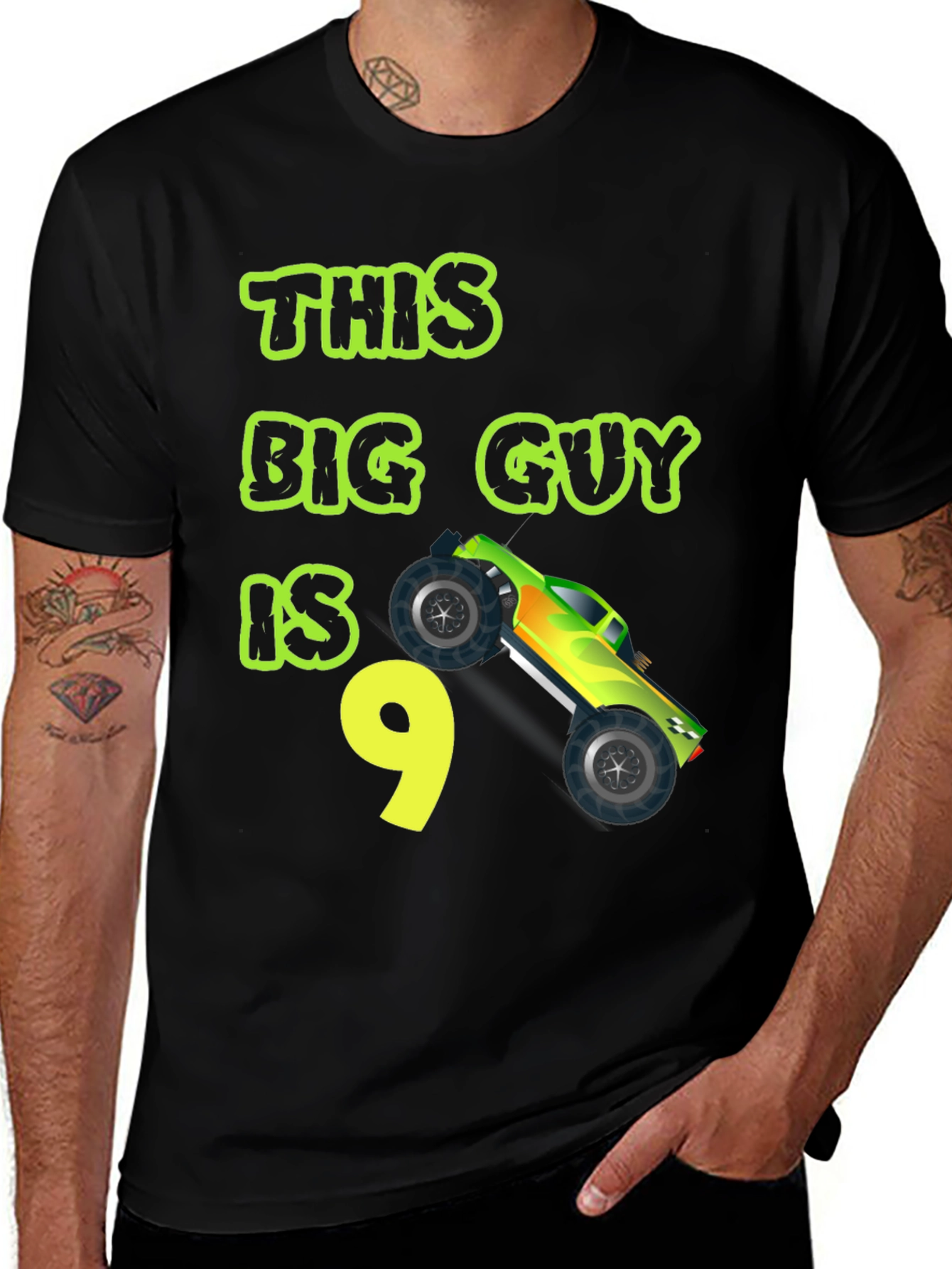 This Big Guy is 9 Birthday T-Shirt