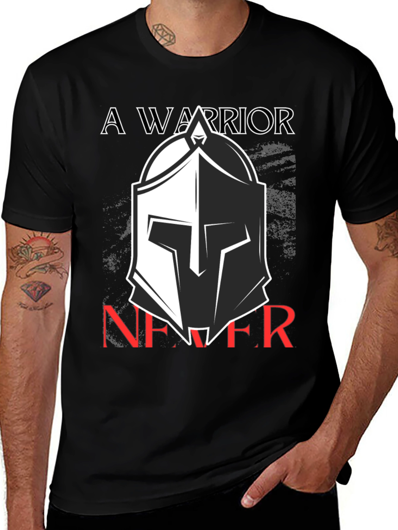 Variant 13 of A Warrior Never Fails T-Shirt