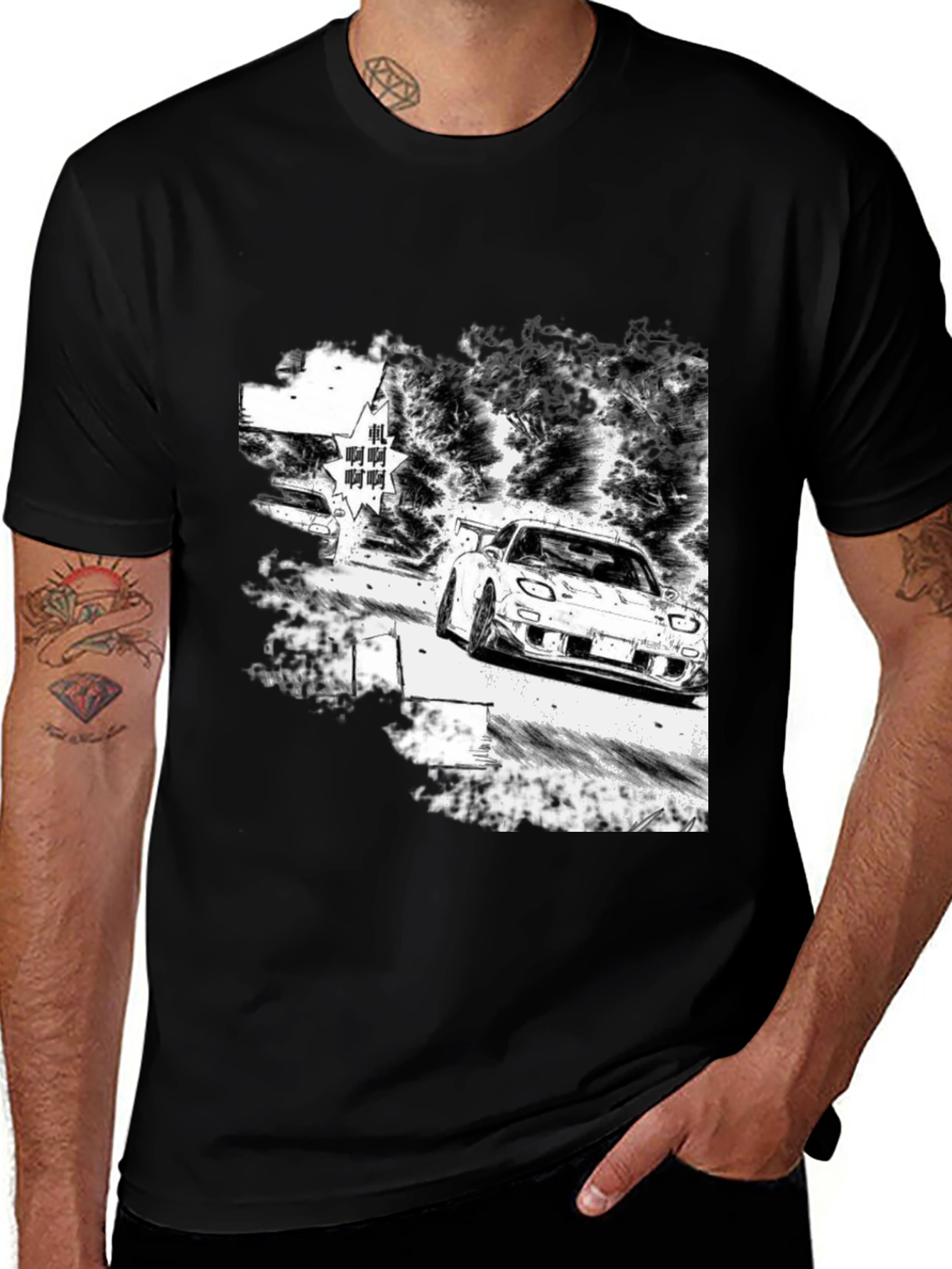Initial D RX-7 T-Shirt