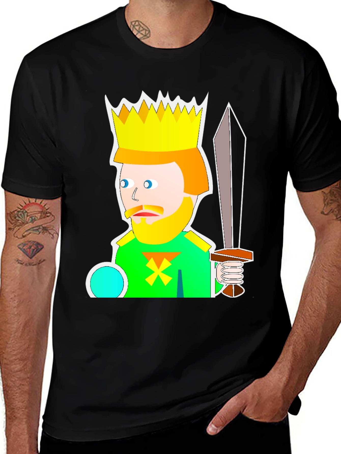 Variant 21 of Cartoon King Graphic Tee