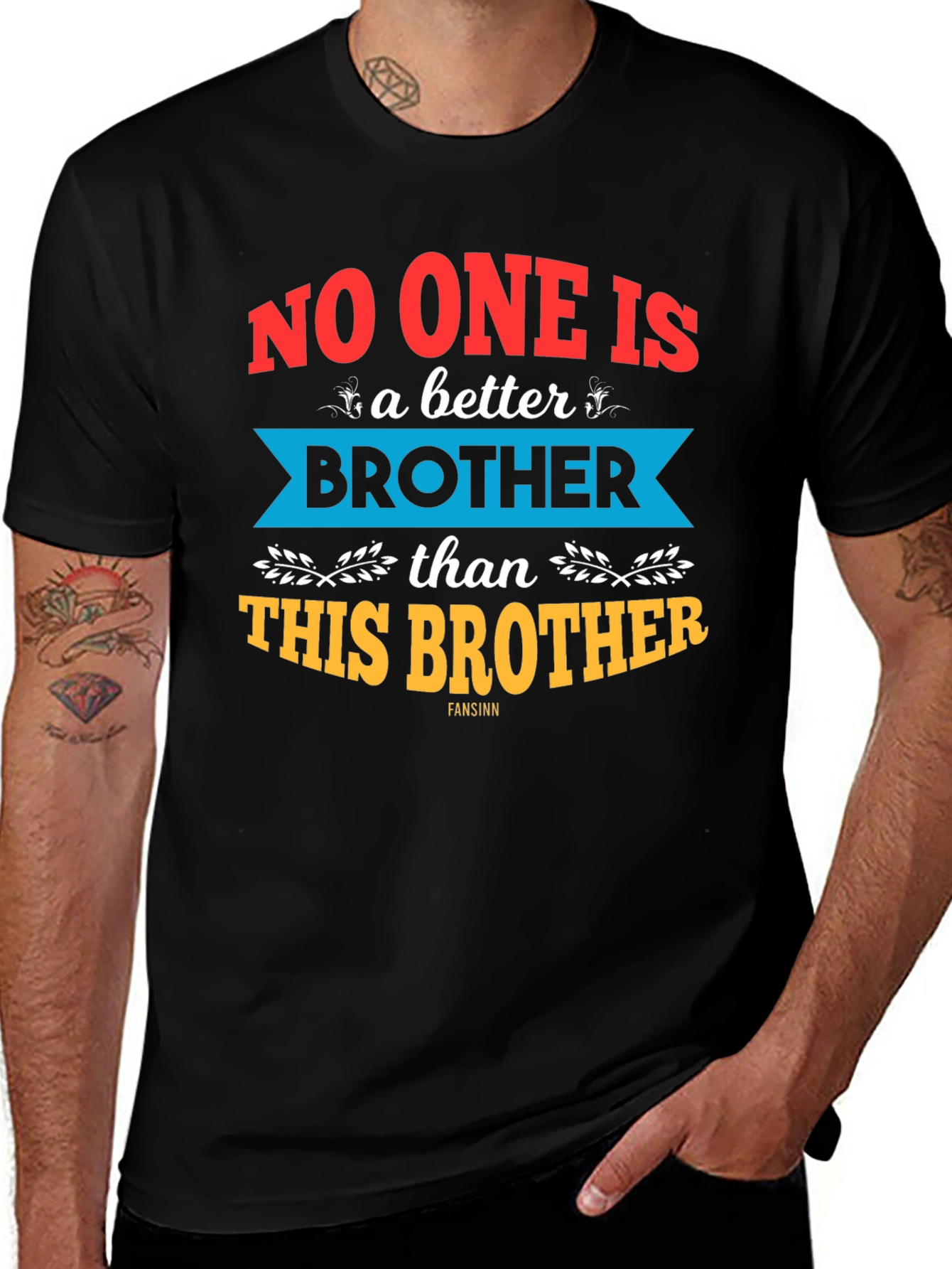 Variant 8 of Best Brother Ever Graphic Tee