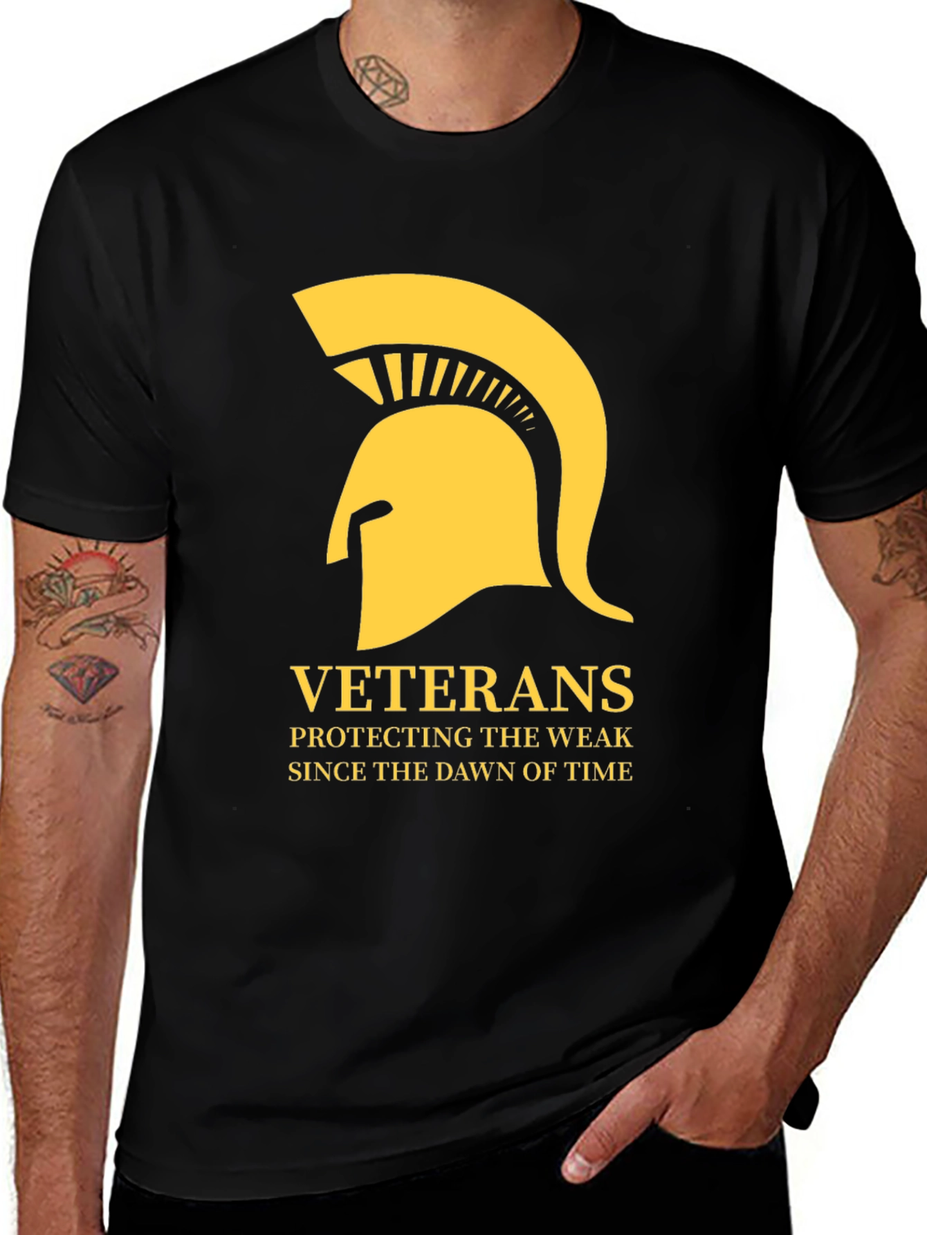 Variant 12 of Veterans Protecting The Weak T-Shirt