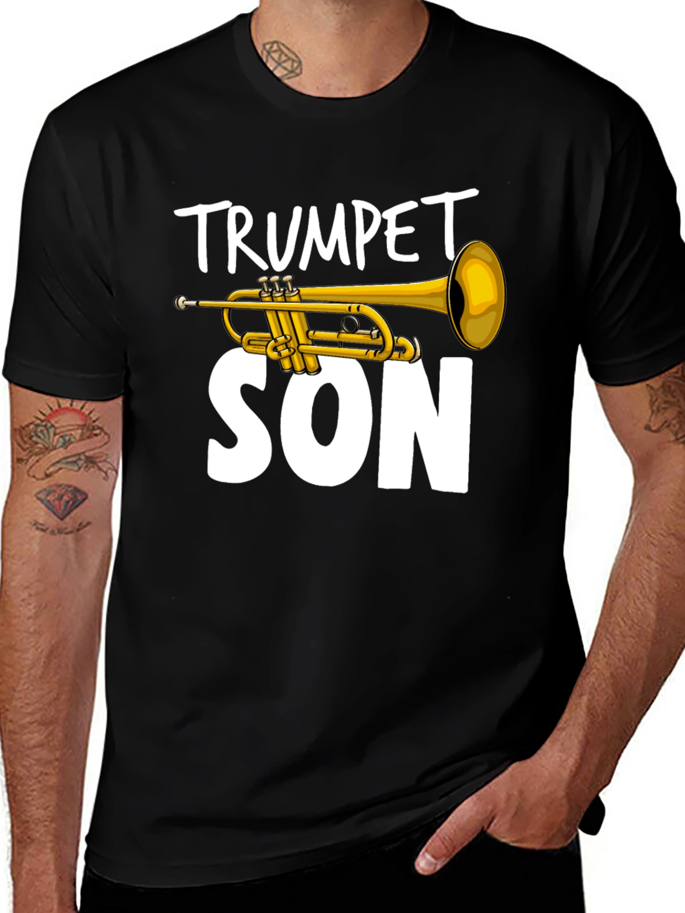Variant 23 of Trumpet Son T-Shirt - Musical Gift for Musicians
