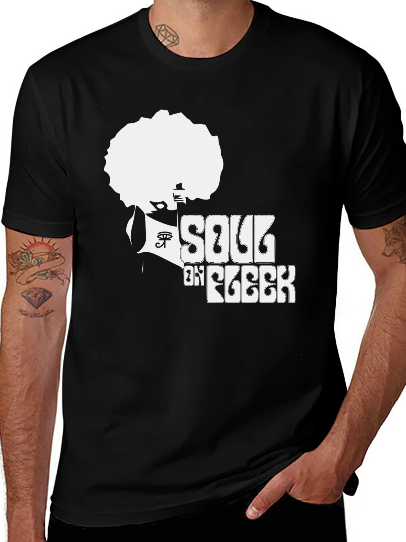 Variant 10 of Soul on Fleek Graphic T-Shirt - Black