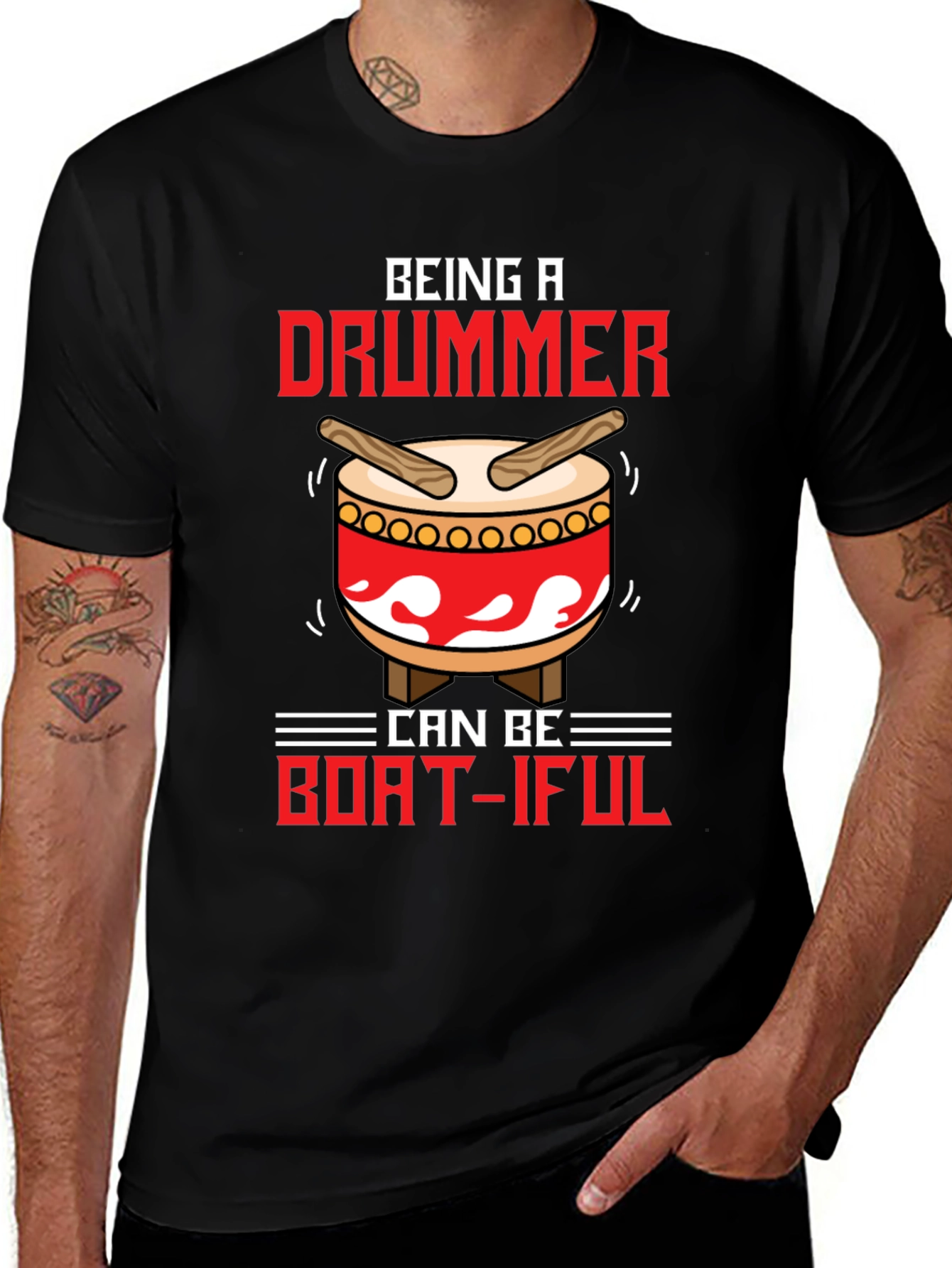 Variant 5 of Drummer Beat-iful T-Shirt