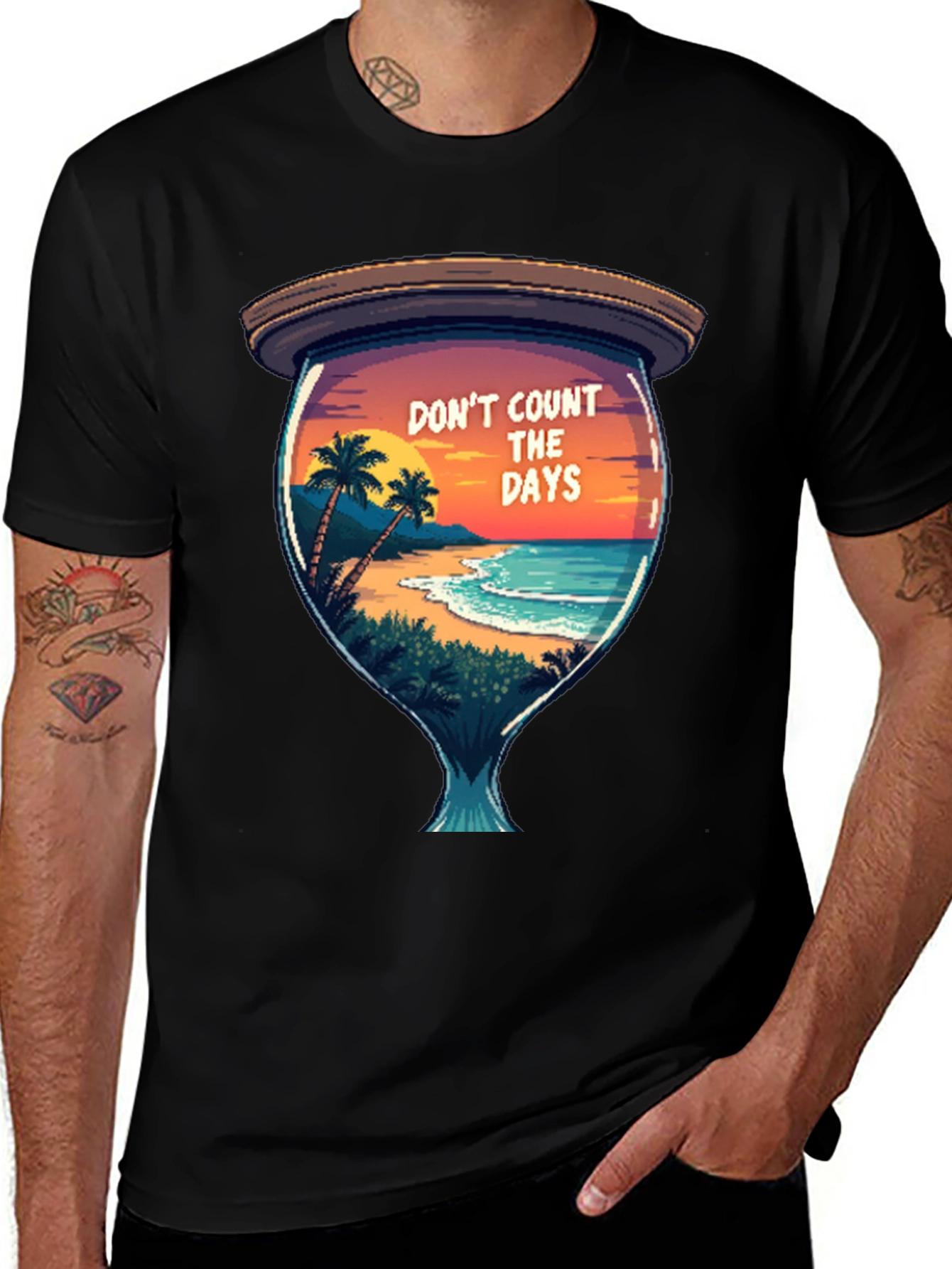 Variant 17 of Don't Count the Days T-Shirt