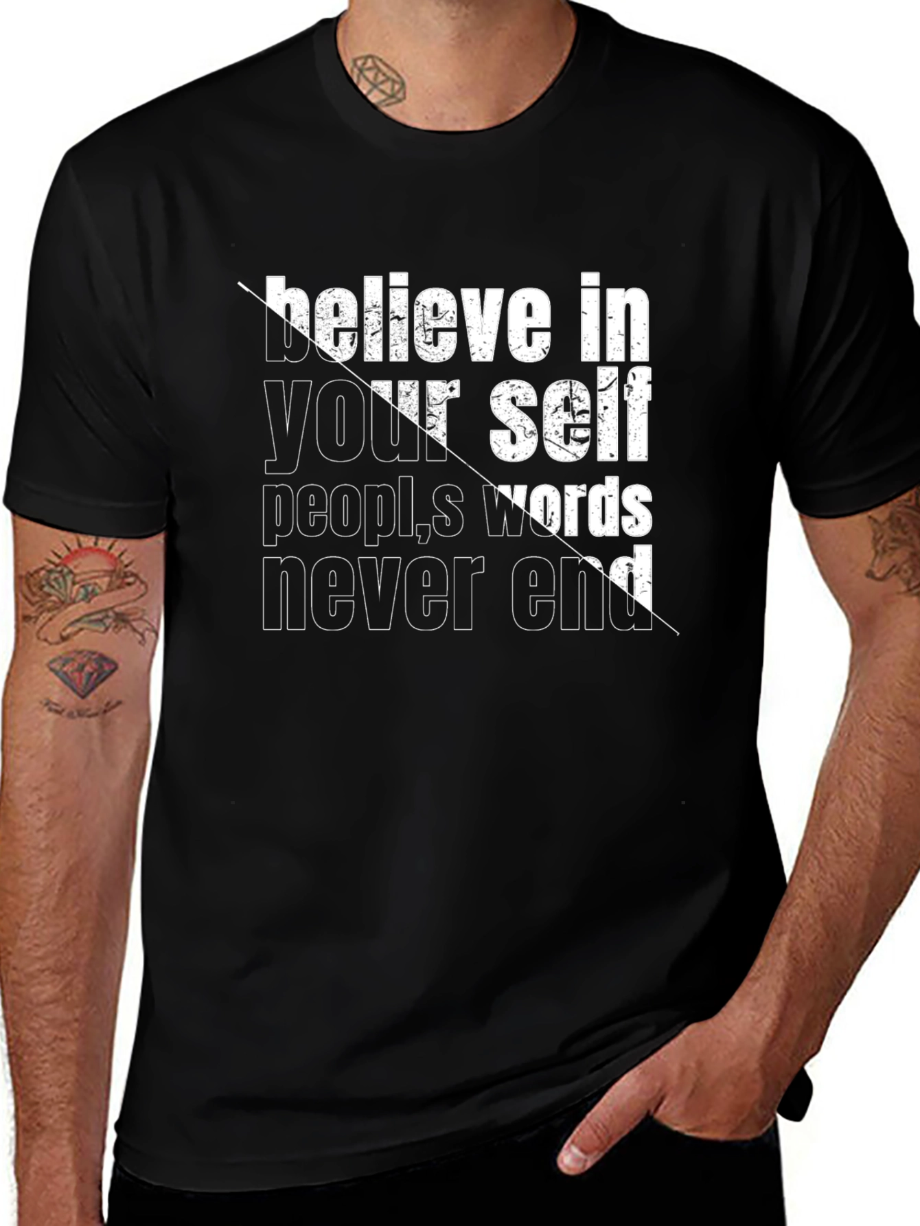 Variant 11 of Believe in Yourself Graphic Tee